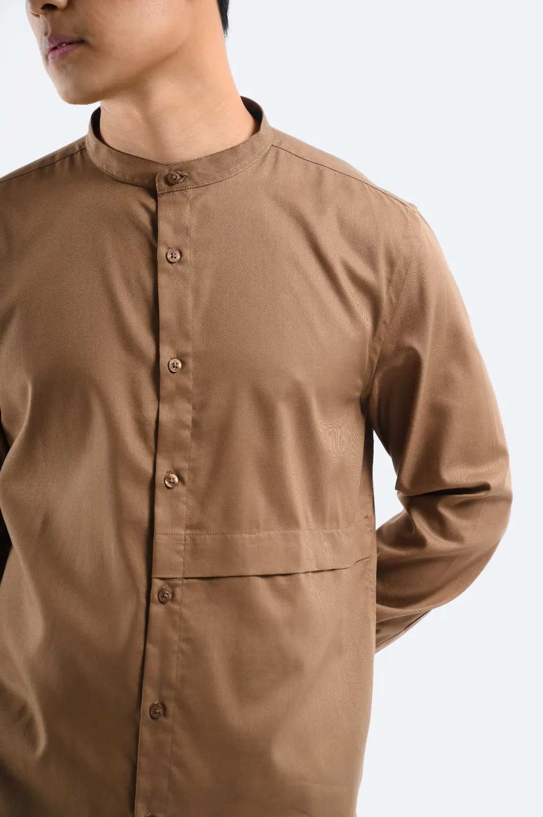 Ammar Single Flange Shirt Choco