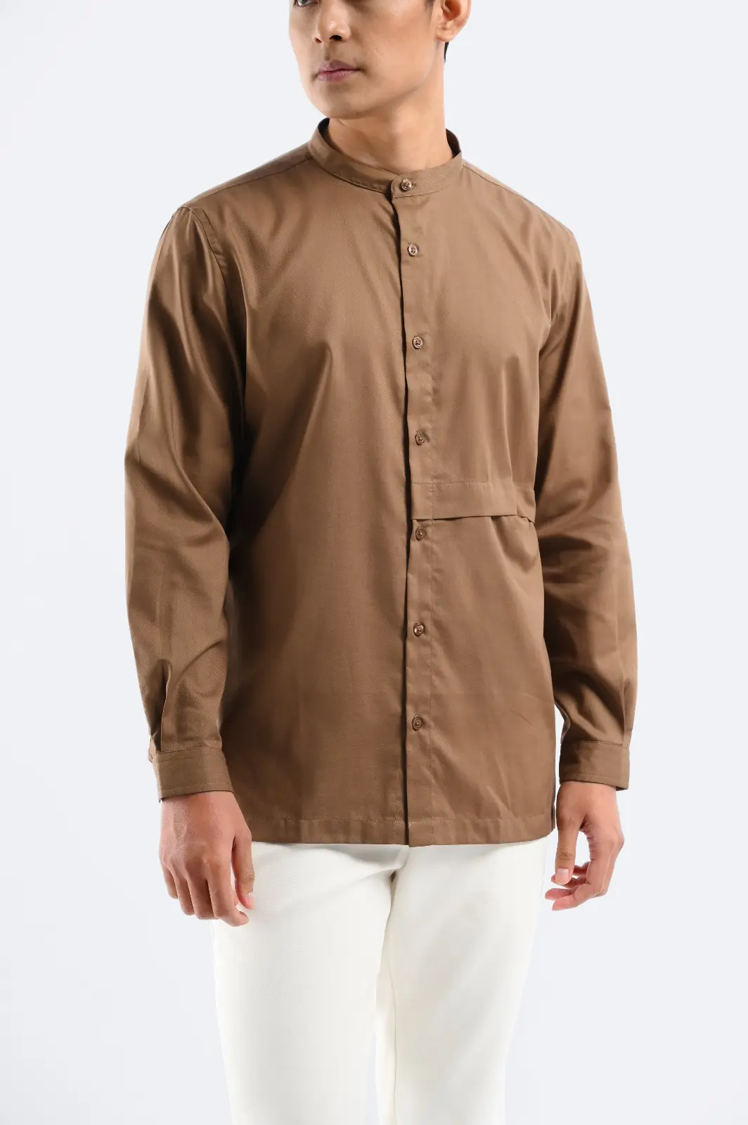 Ammar Single Flange Shirt Choco