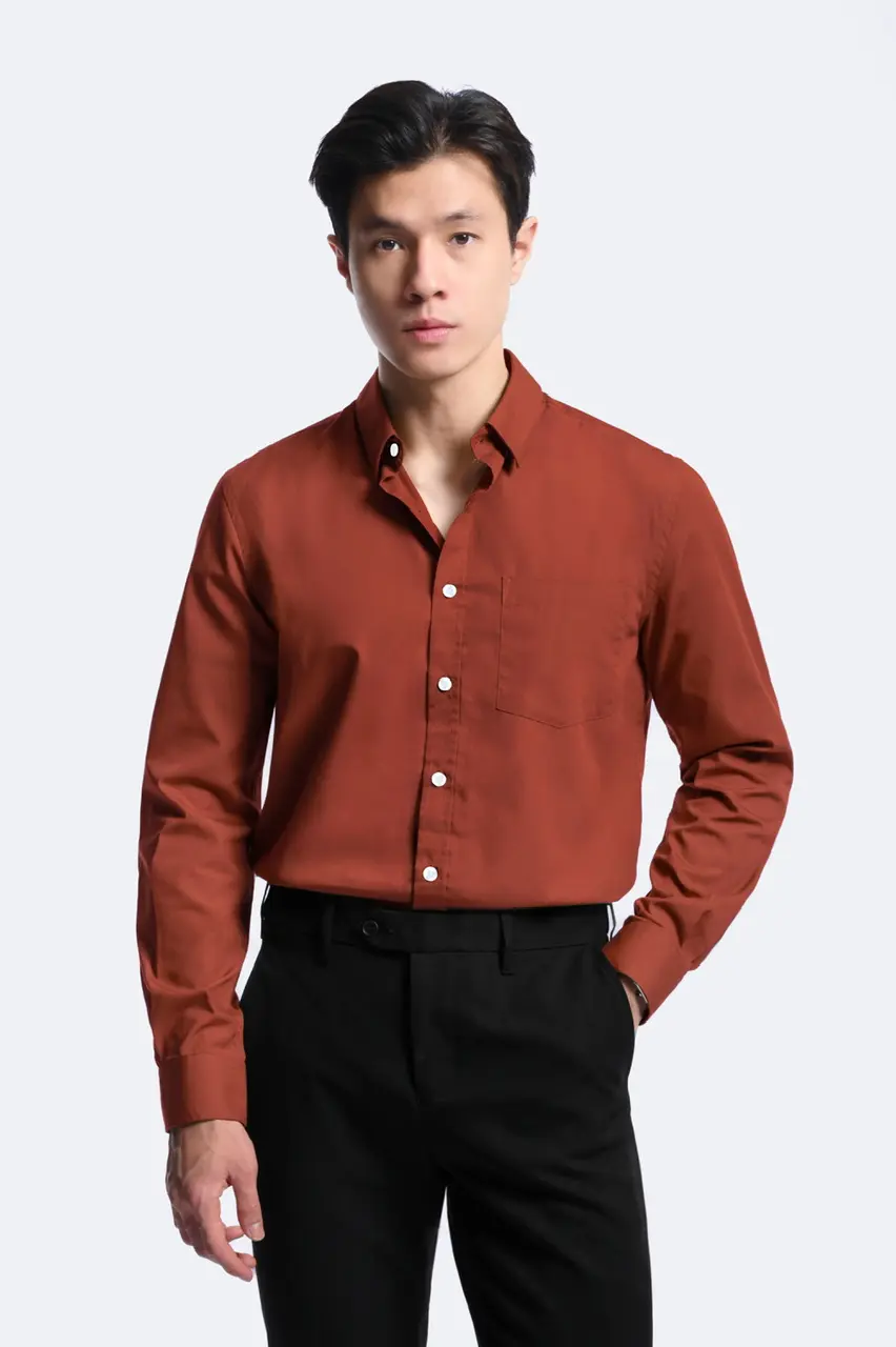 Elgant Basic Shirt Oxide