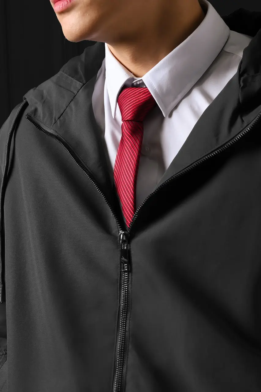 City Hooded Jacket Grey