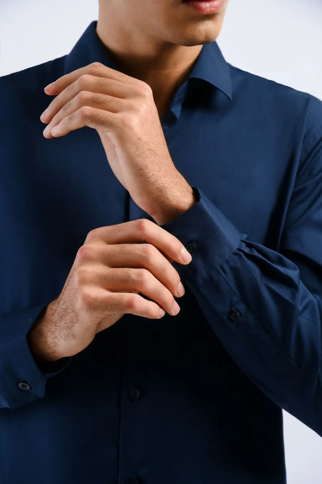 Iron Ease Shirt Navy