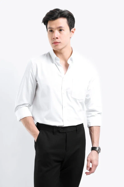 Elgant Basic Shirt White