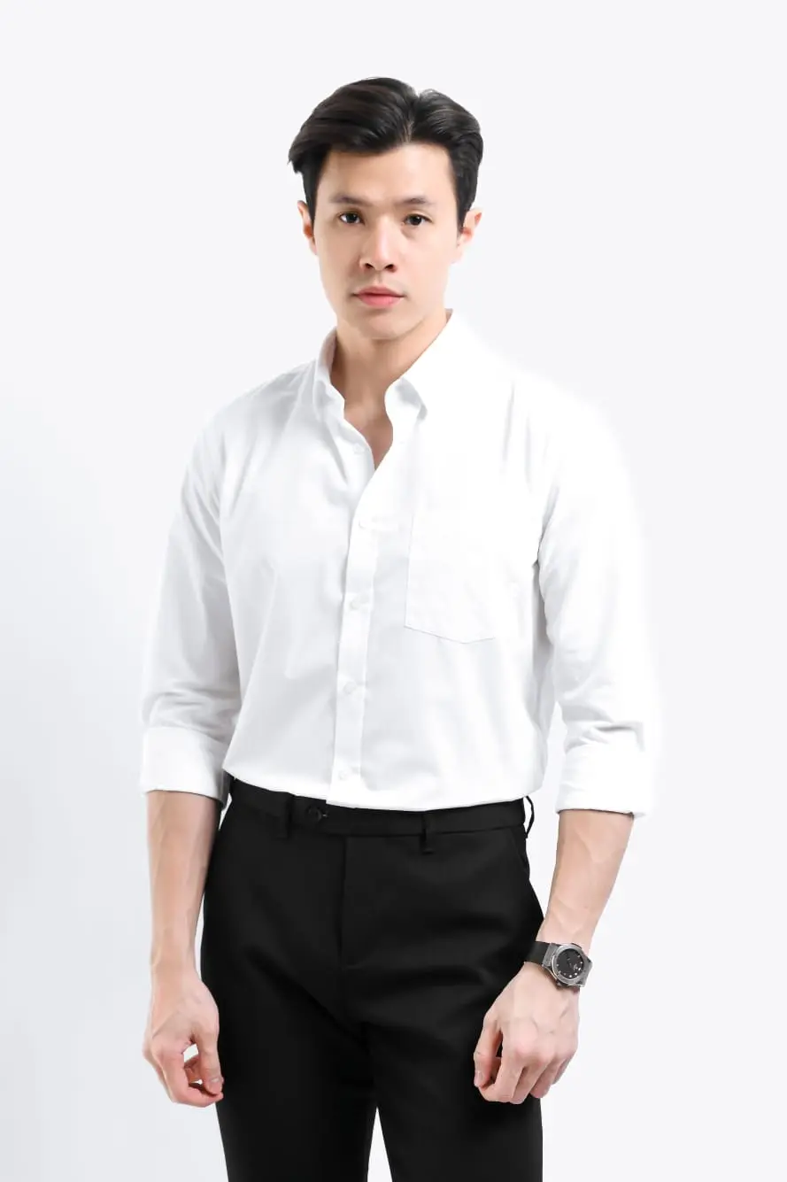 Elgant Basic Shirt White