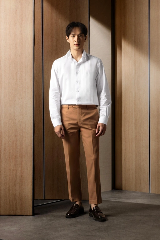 Image of Arsen Ankle Pants Choco