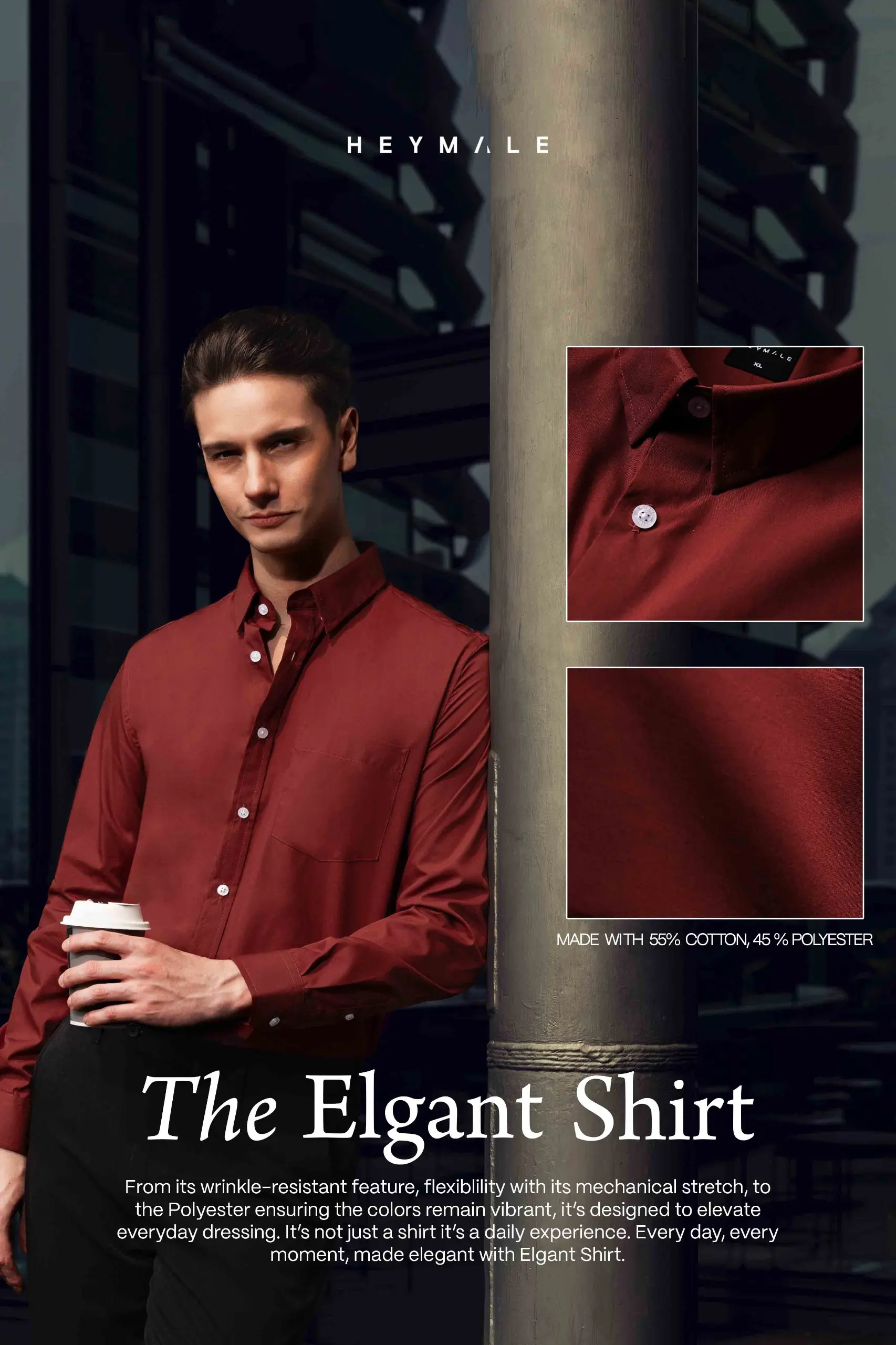 Elgant Basic Shirt Black