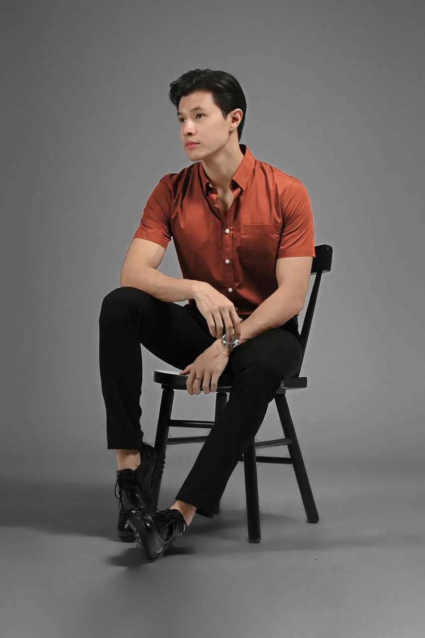 Elgant Short Sleeve Shirt Oxide