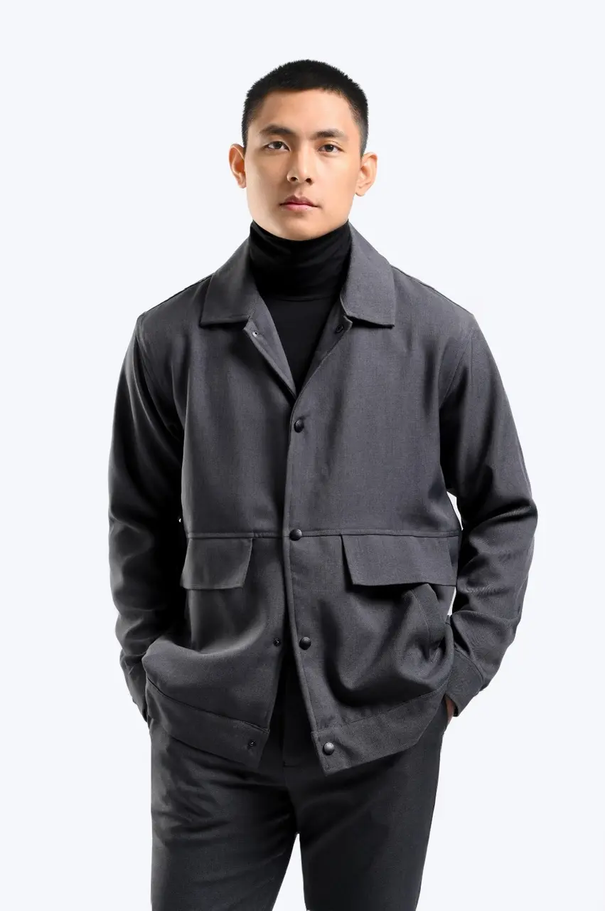 Cedric Multi Pocket Jacket Grey