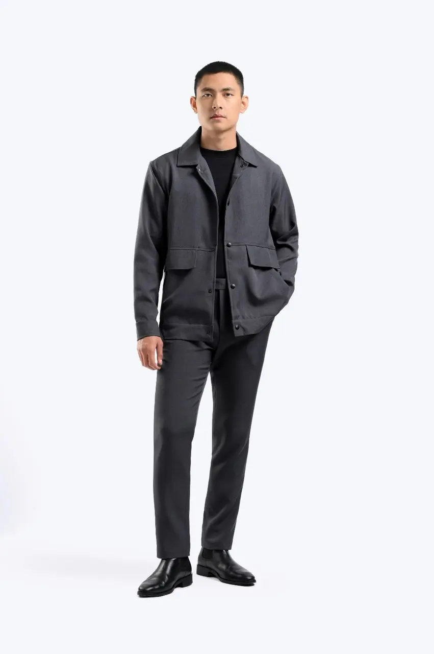 Cedric Multi Pocket Jacket Grey