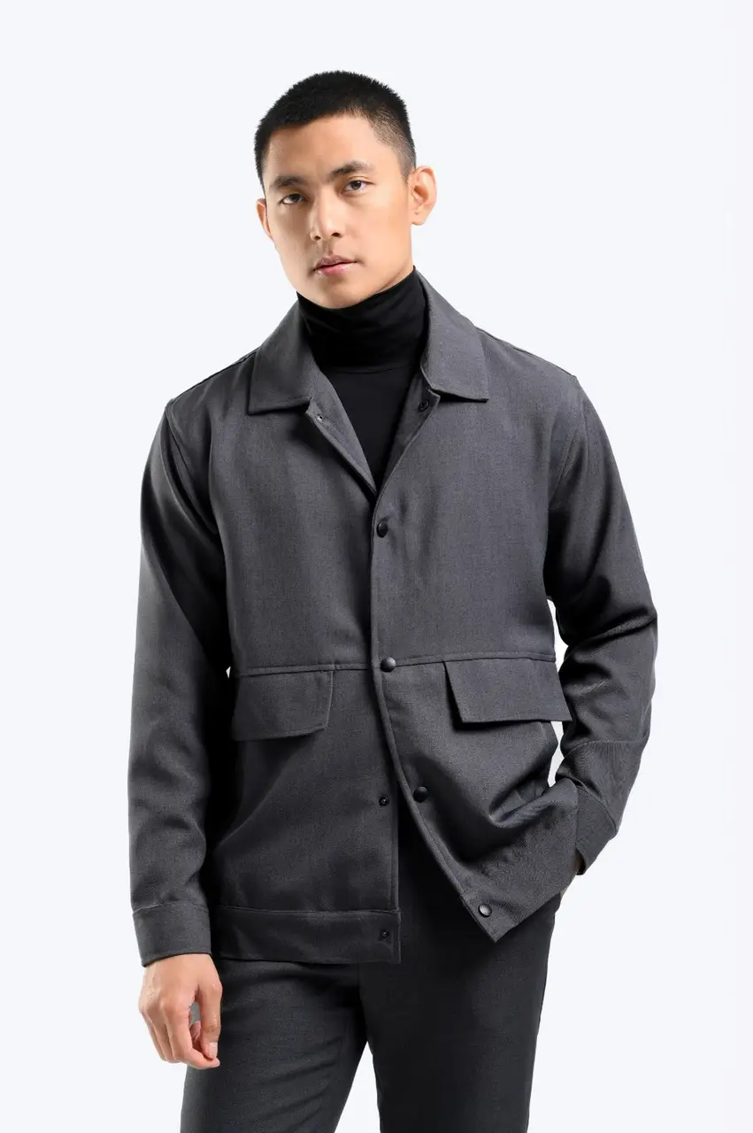 Cedric Multi Pocket Jacket Grey