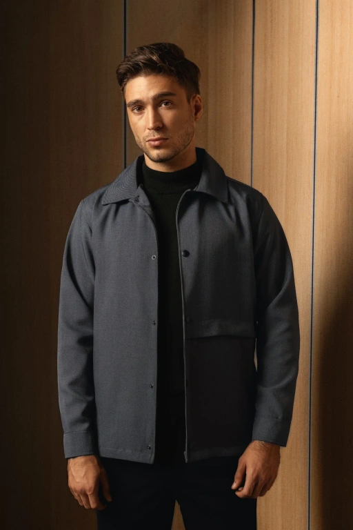 Image of Naville Jacket Dark Grey