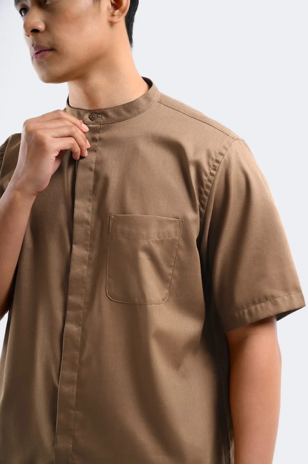 Uzma Short Sleeve Shirt Choco