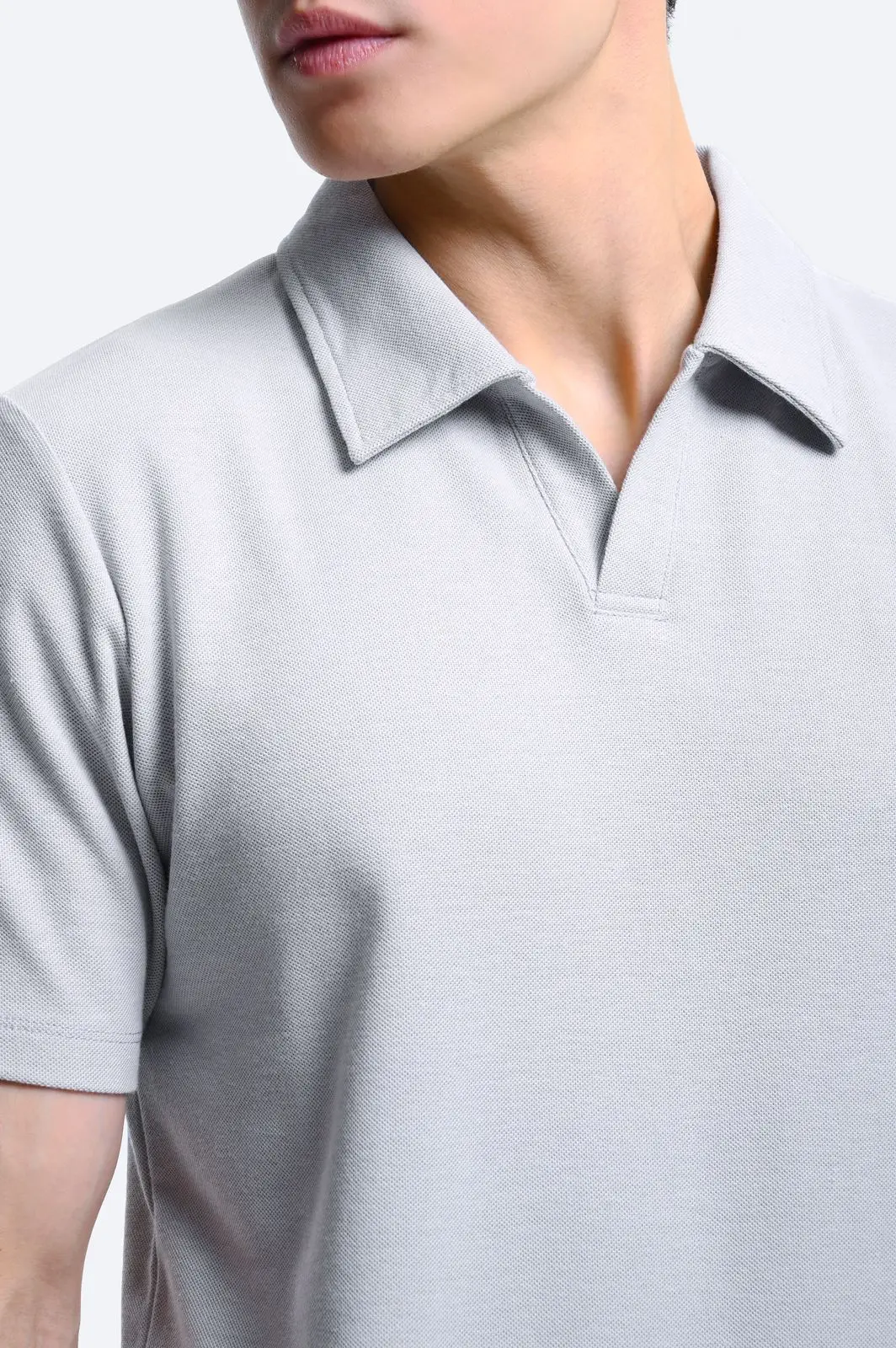 Raven Polo Shirt Grey