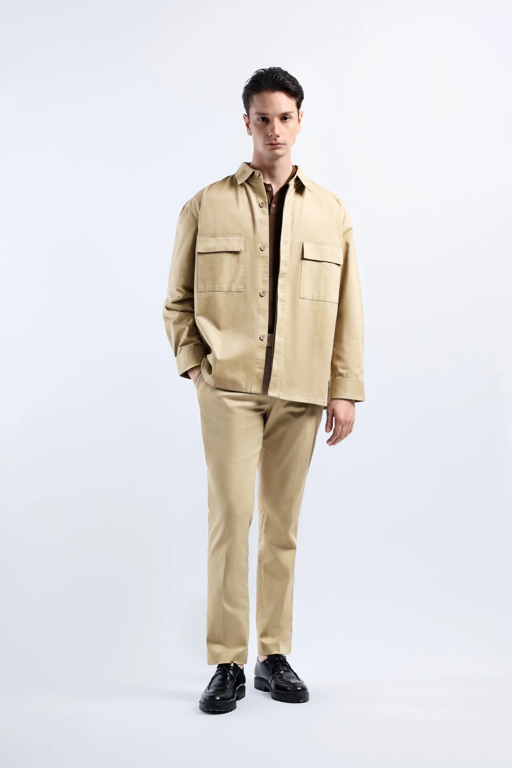 Lanzo Overshirt Khaki