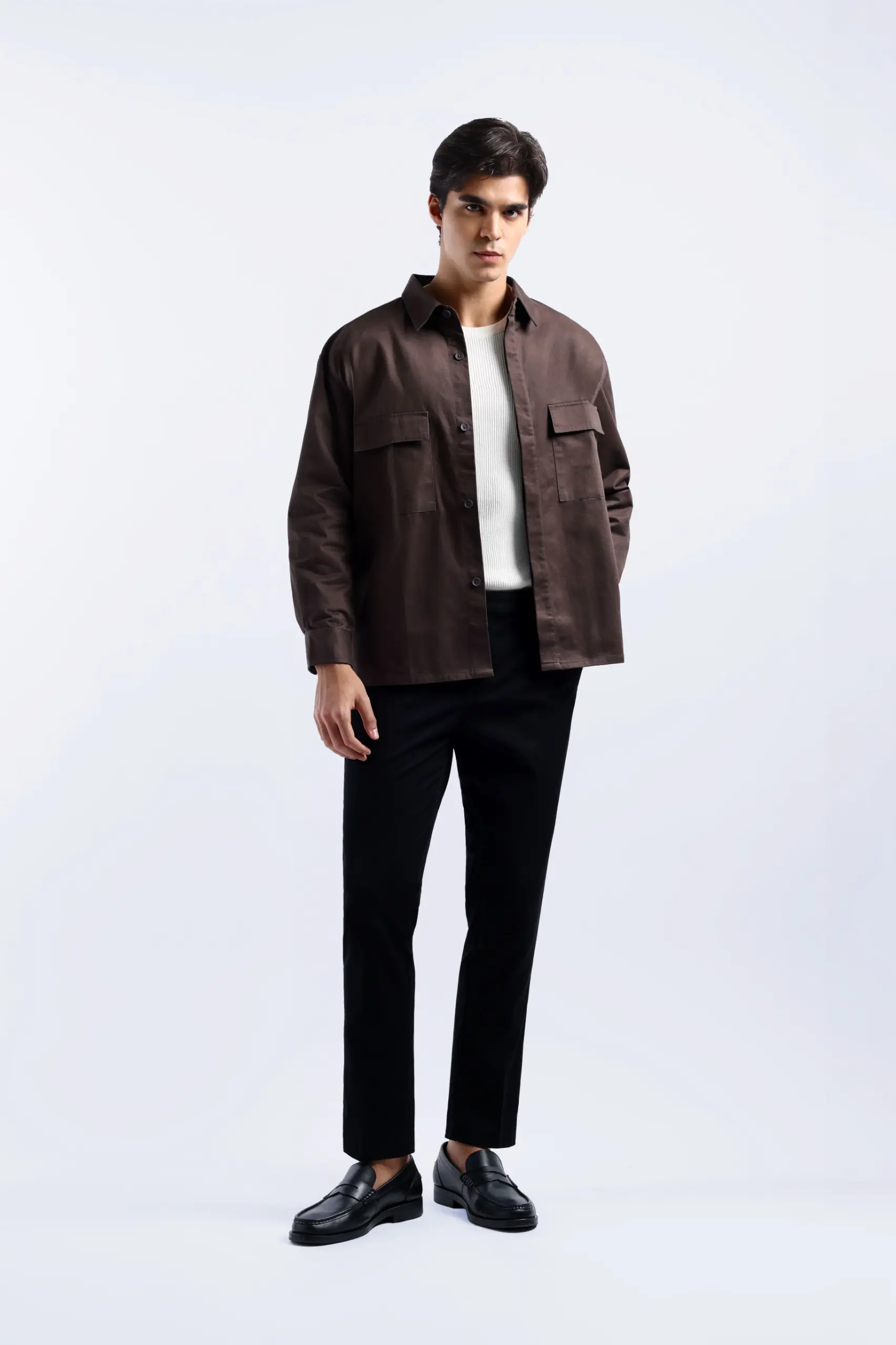 Lanzo Overshirt Taupe