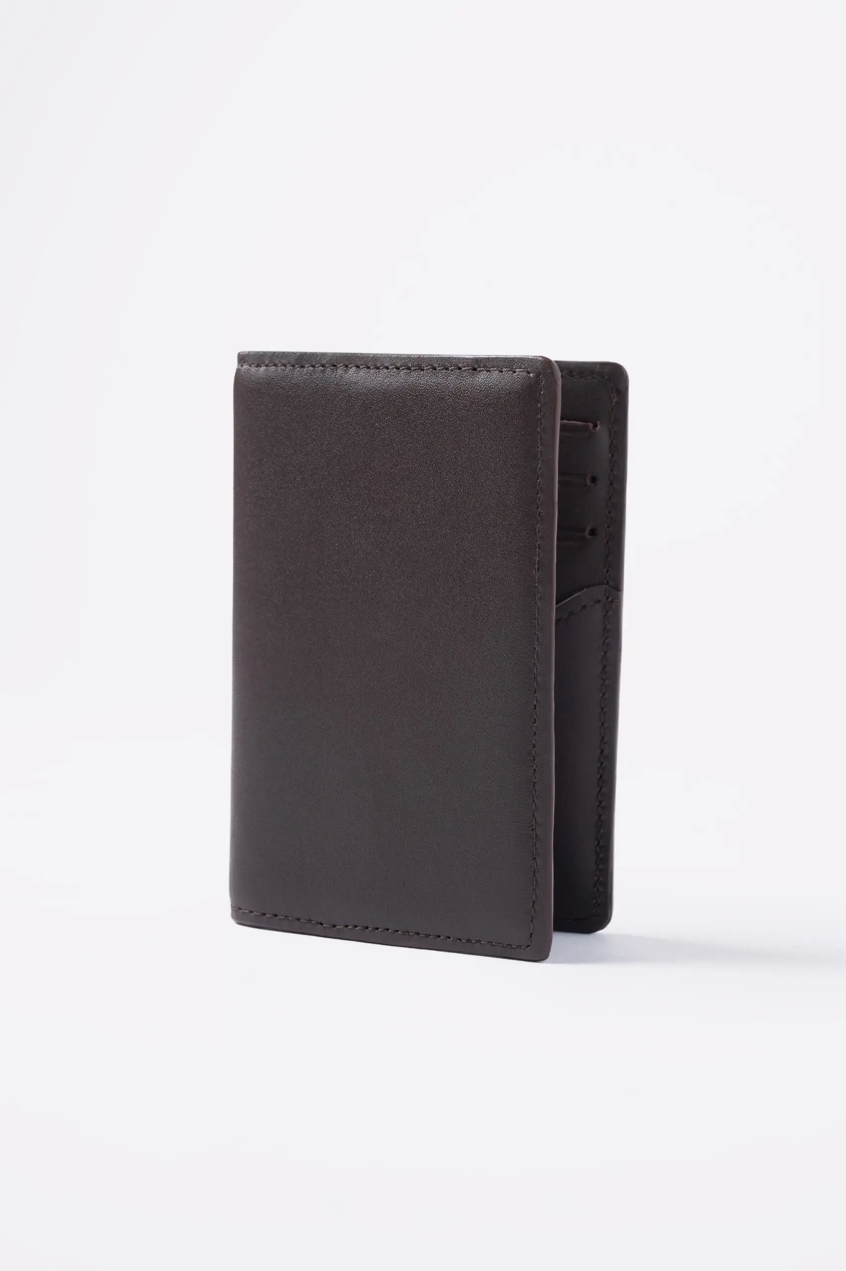 Belford Leather Wallet Dark Brown