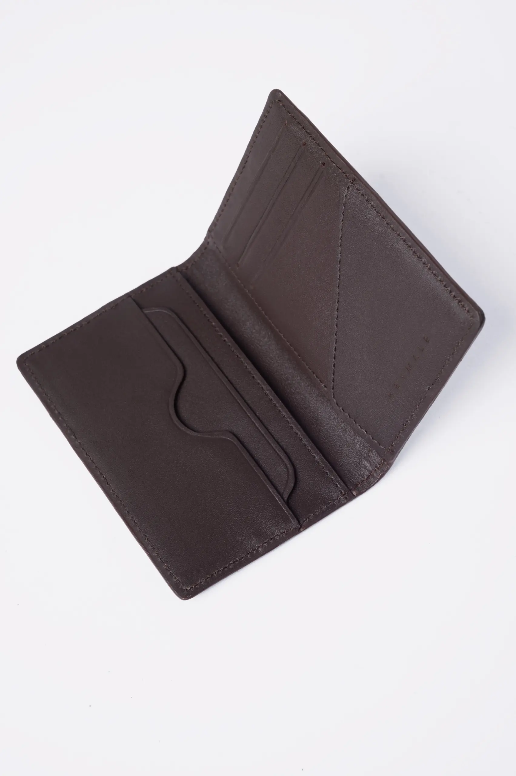 Belford Leather Wallet Dark Brown