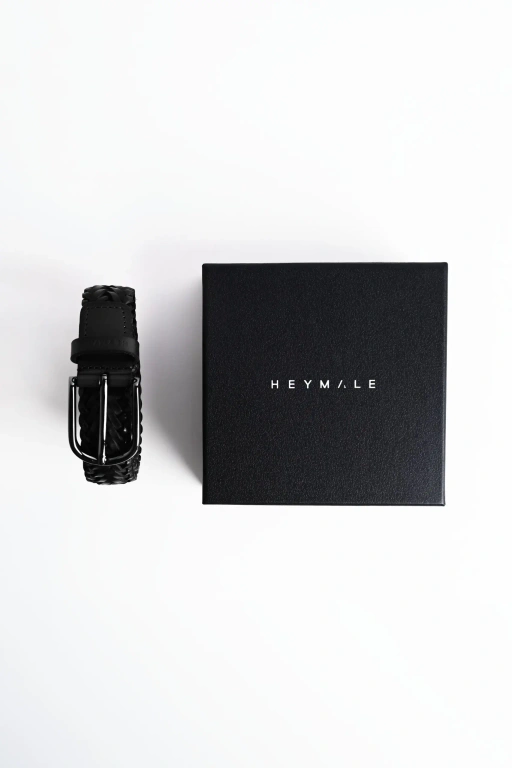 Image of Bragance Leather Belt Black