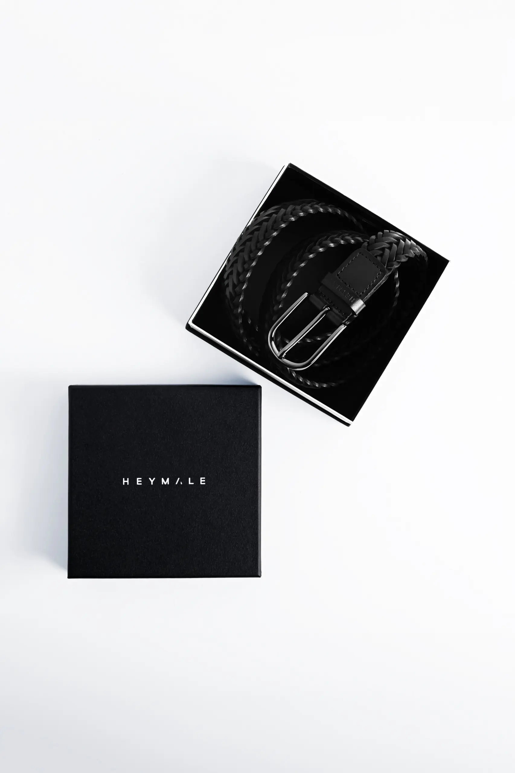 Bragance Leather Belt Black