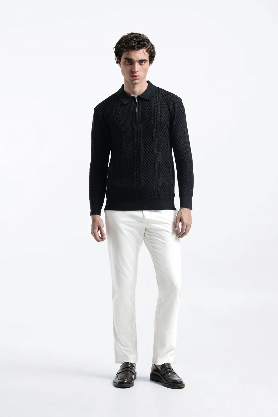 Braidform Knit Jacket Black