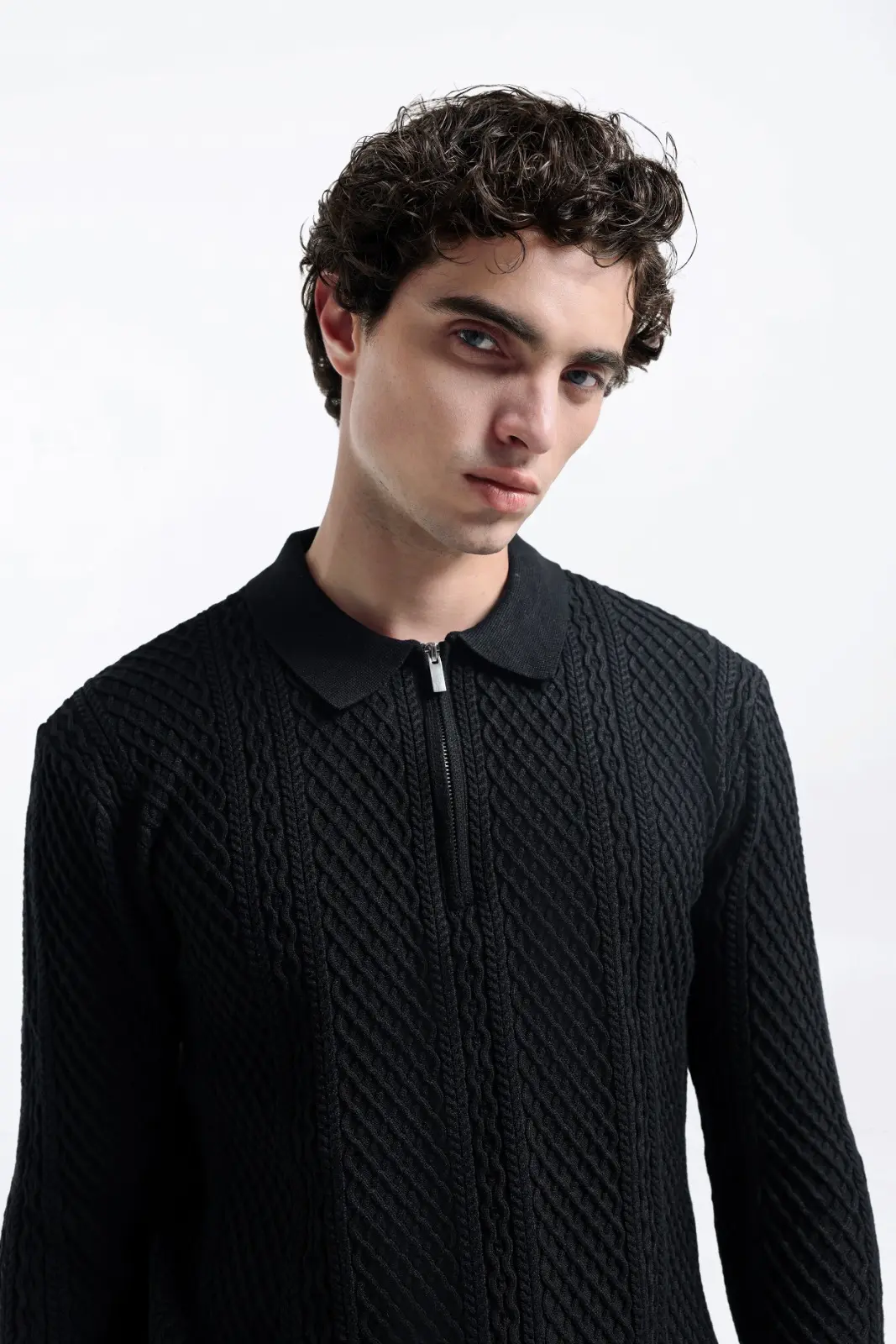 Braidform Knit Jacket Black