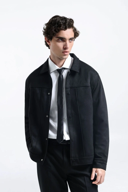 Image of Luxuede Jacket Black