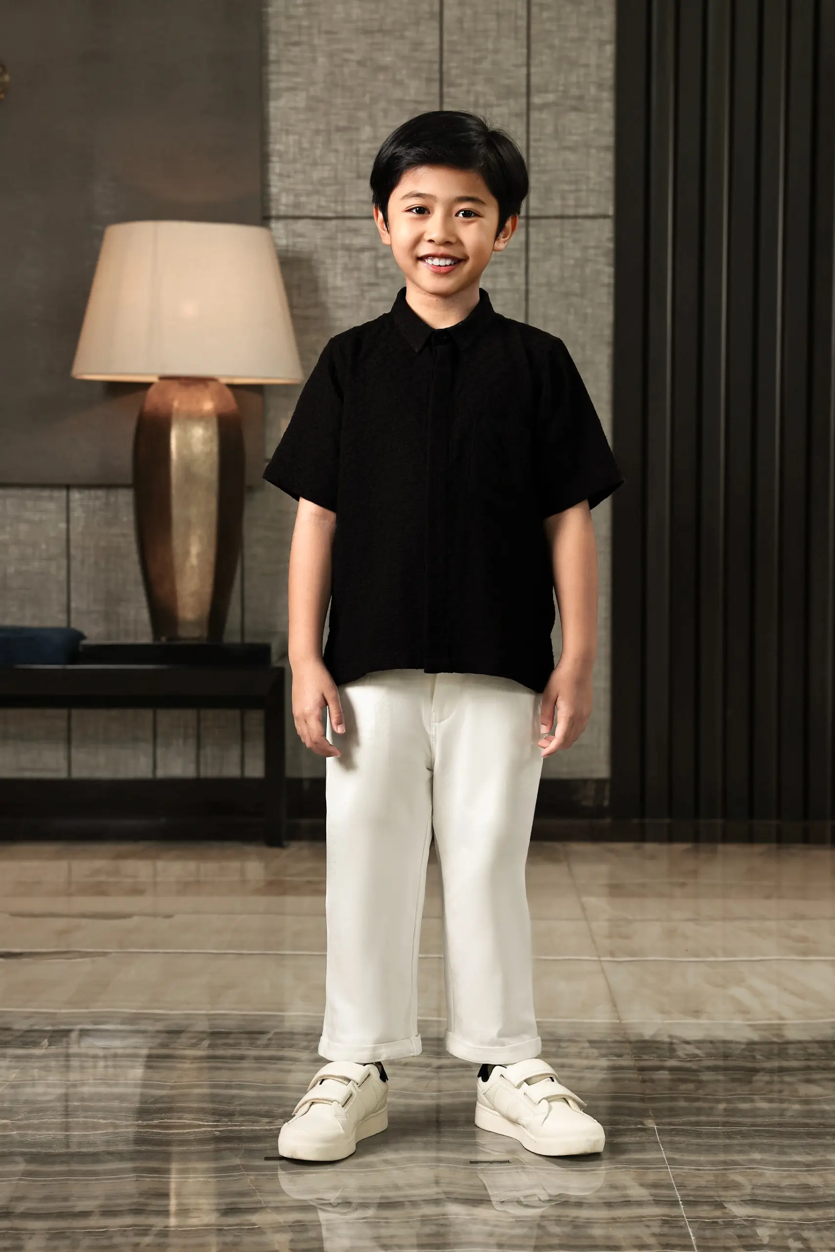 Tiama Shirt Kids Black