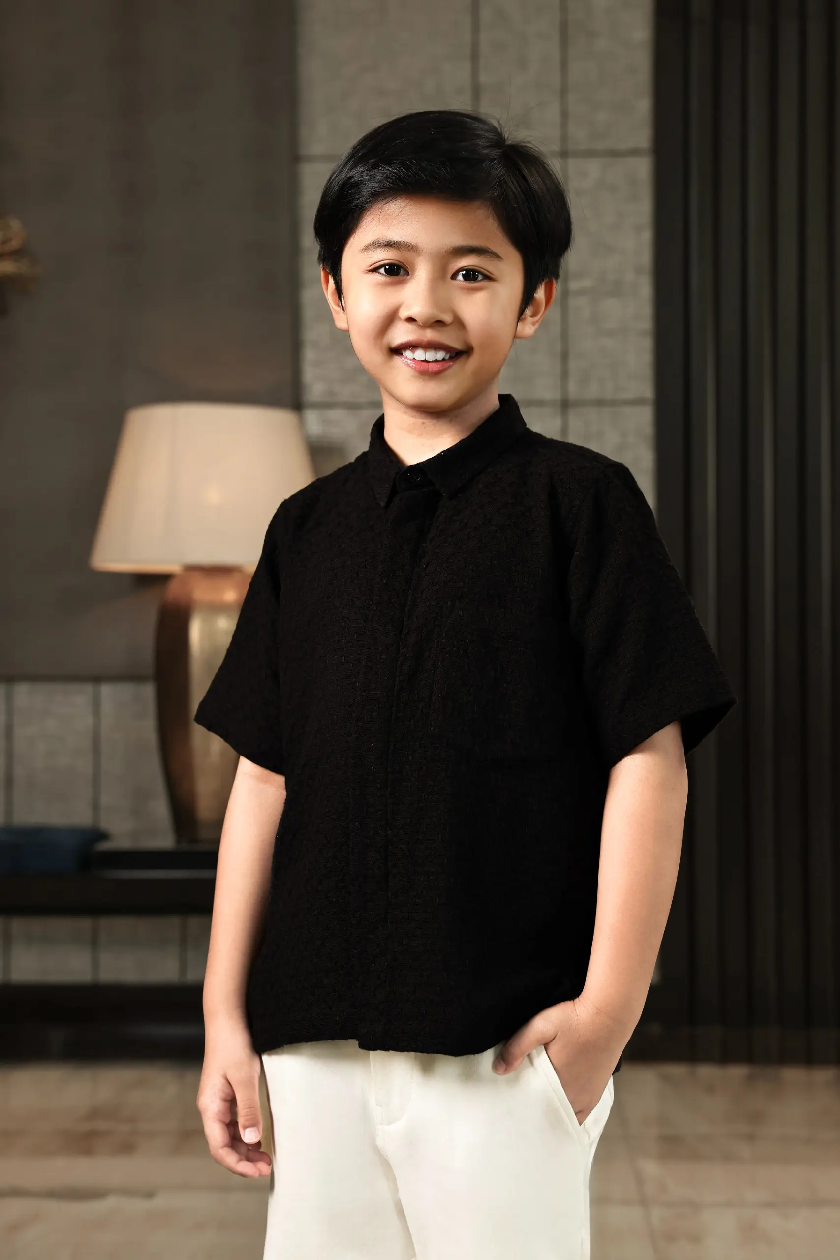Tiama Shirt Kids Black