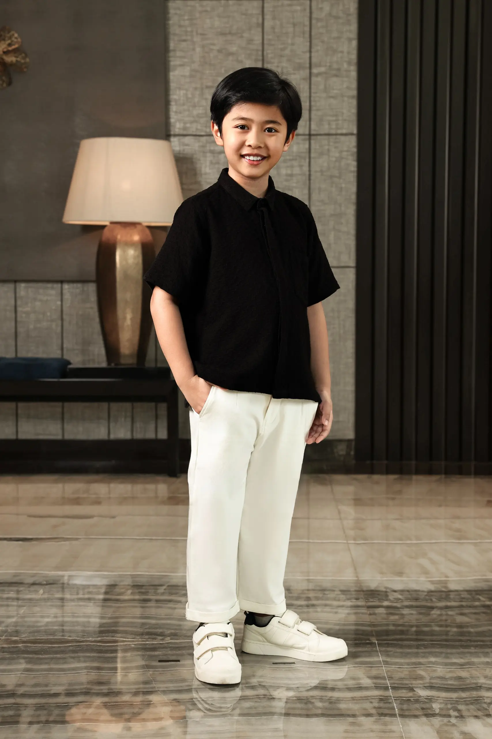 Tiama Shirt Kids Black