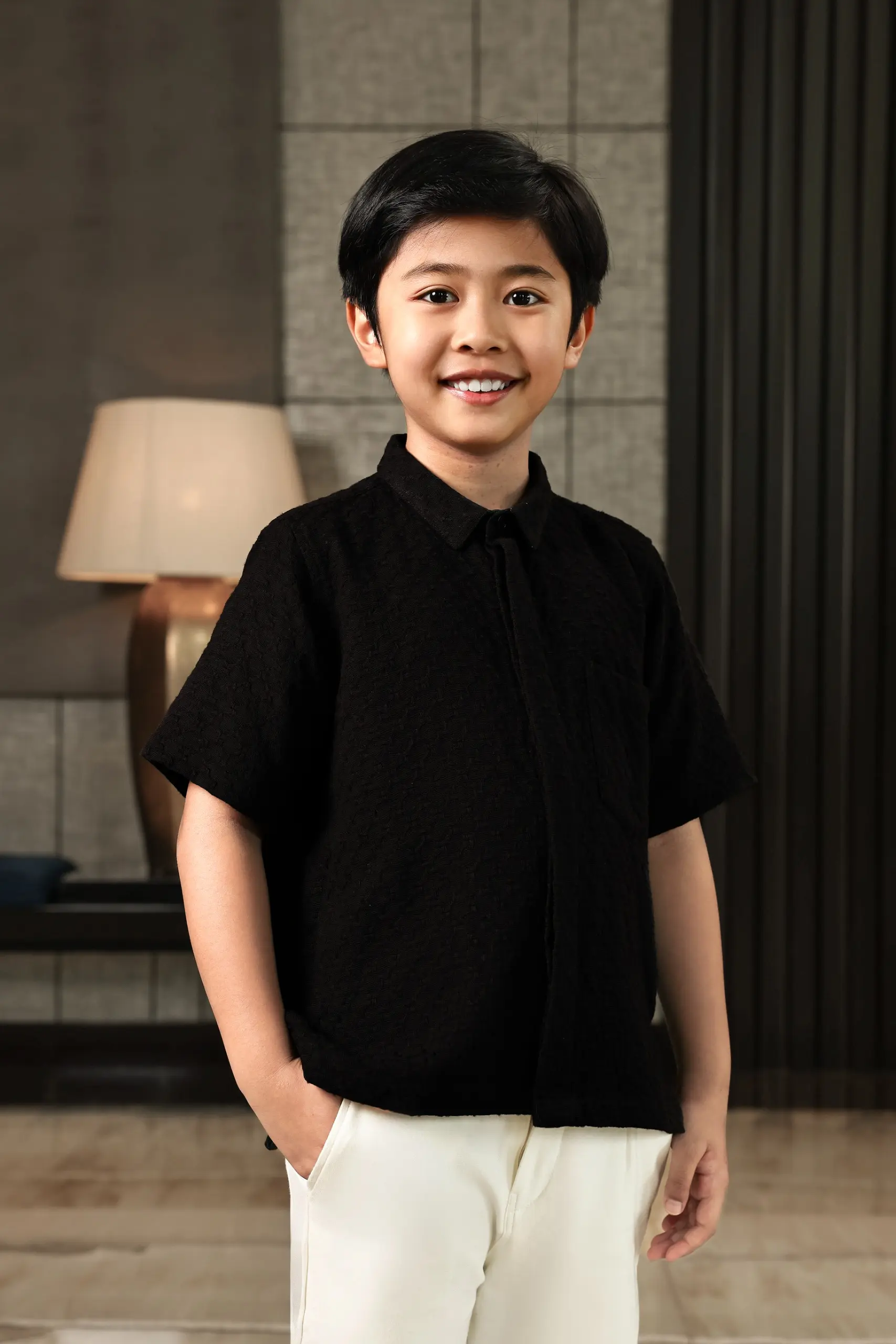 Tiama Shirt Kids Black
