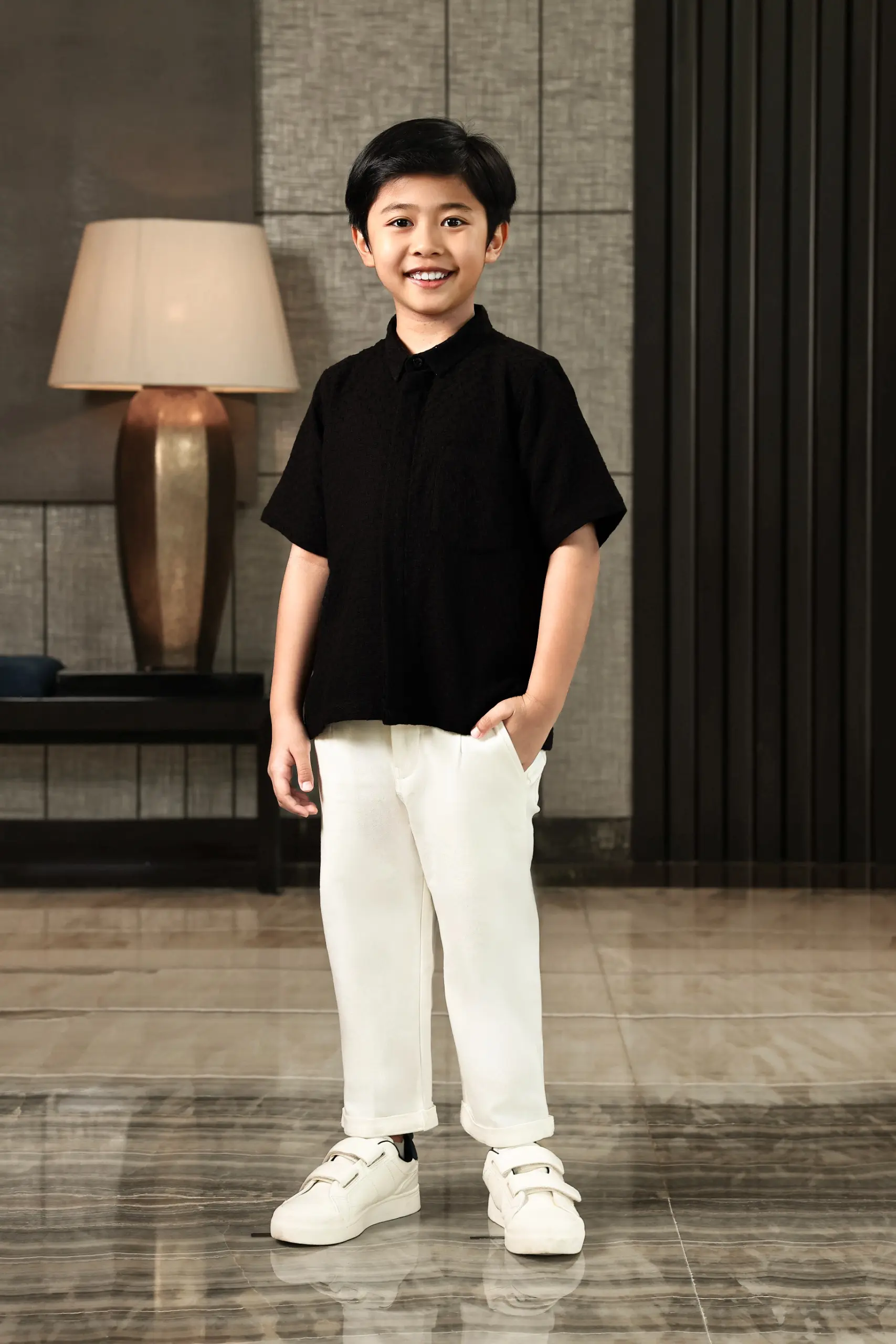 Tiama Shirt Kids Black