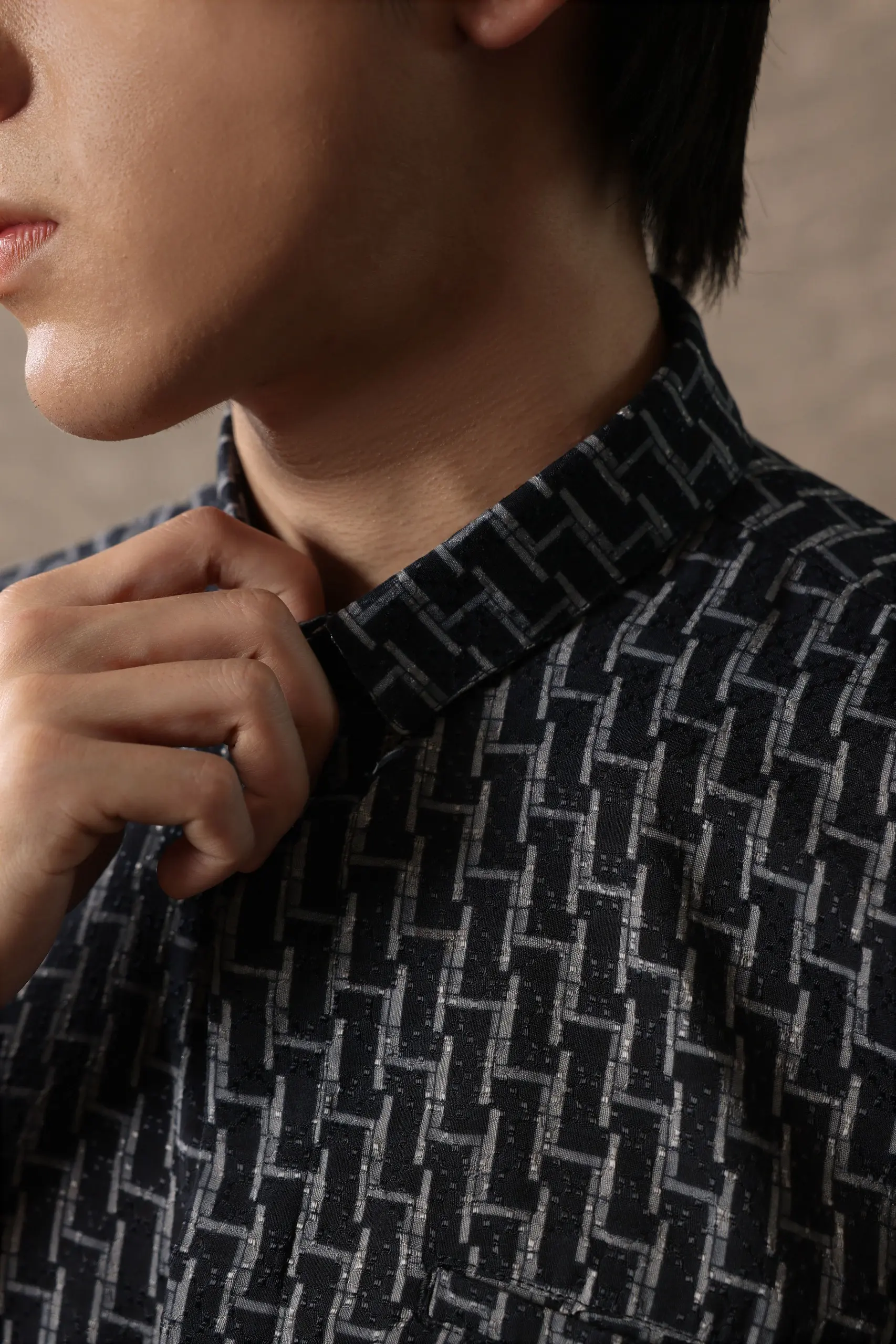 Samamu Shirt Mono Short Sleeve Midnight