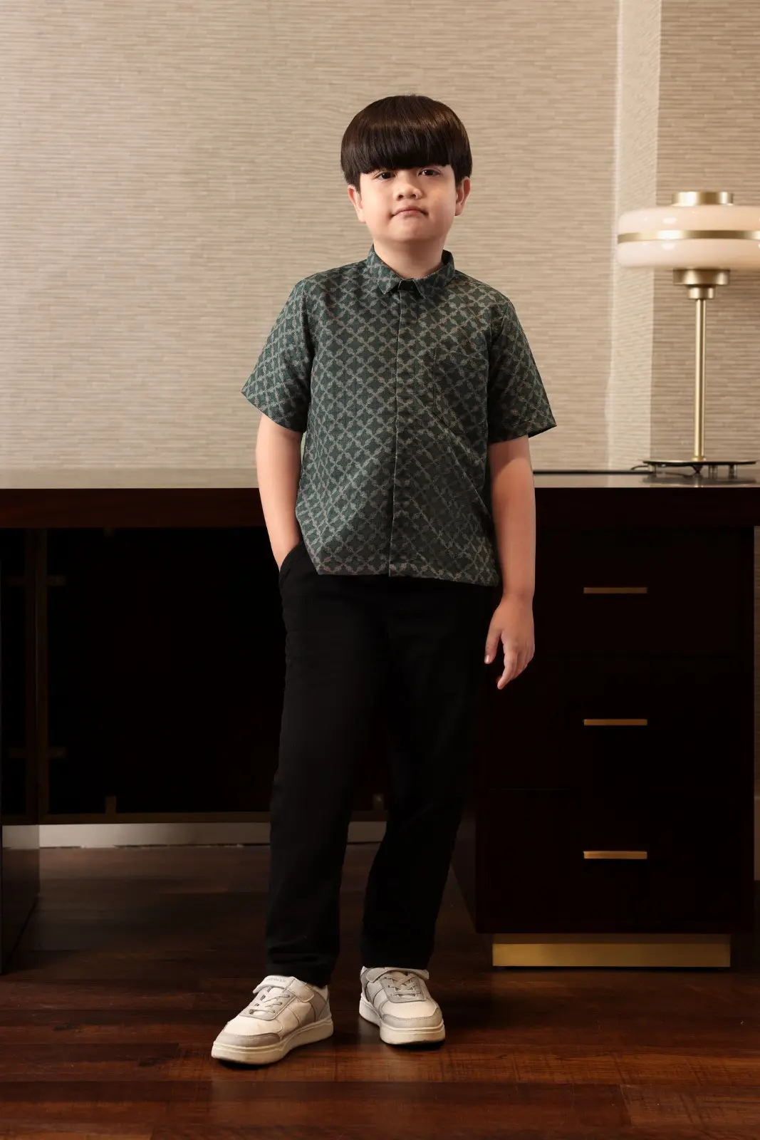 Sangga Shirt Kids Emerald