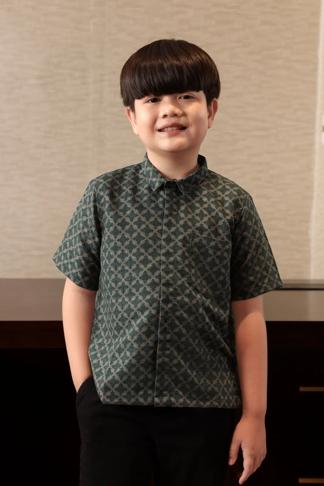Sangga Shirt Kids Emerald