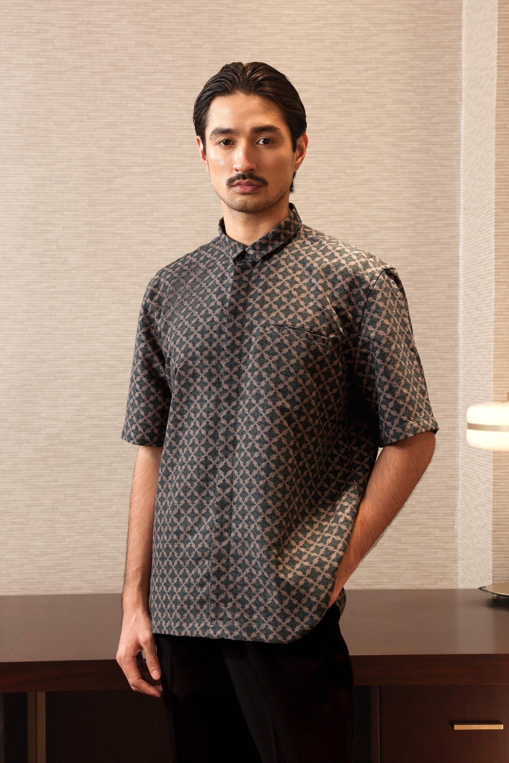 Sangga Shirt Short Sleeve Emerald