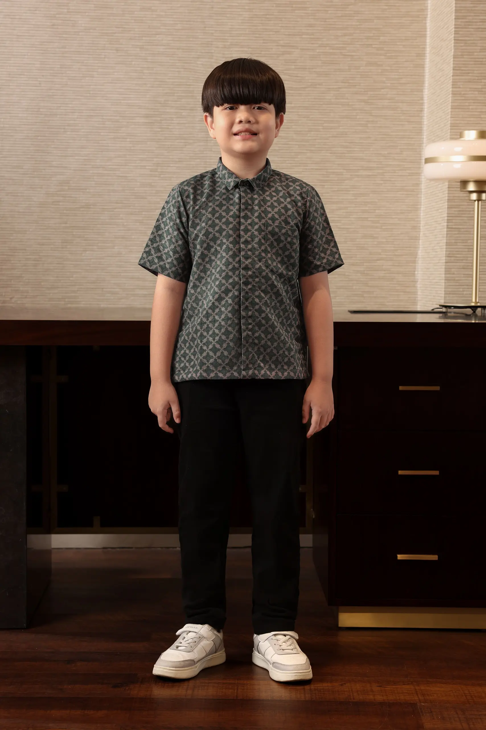 Sangga Shirt Kids Emerald