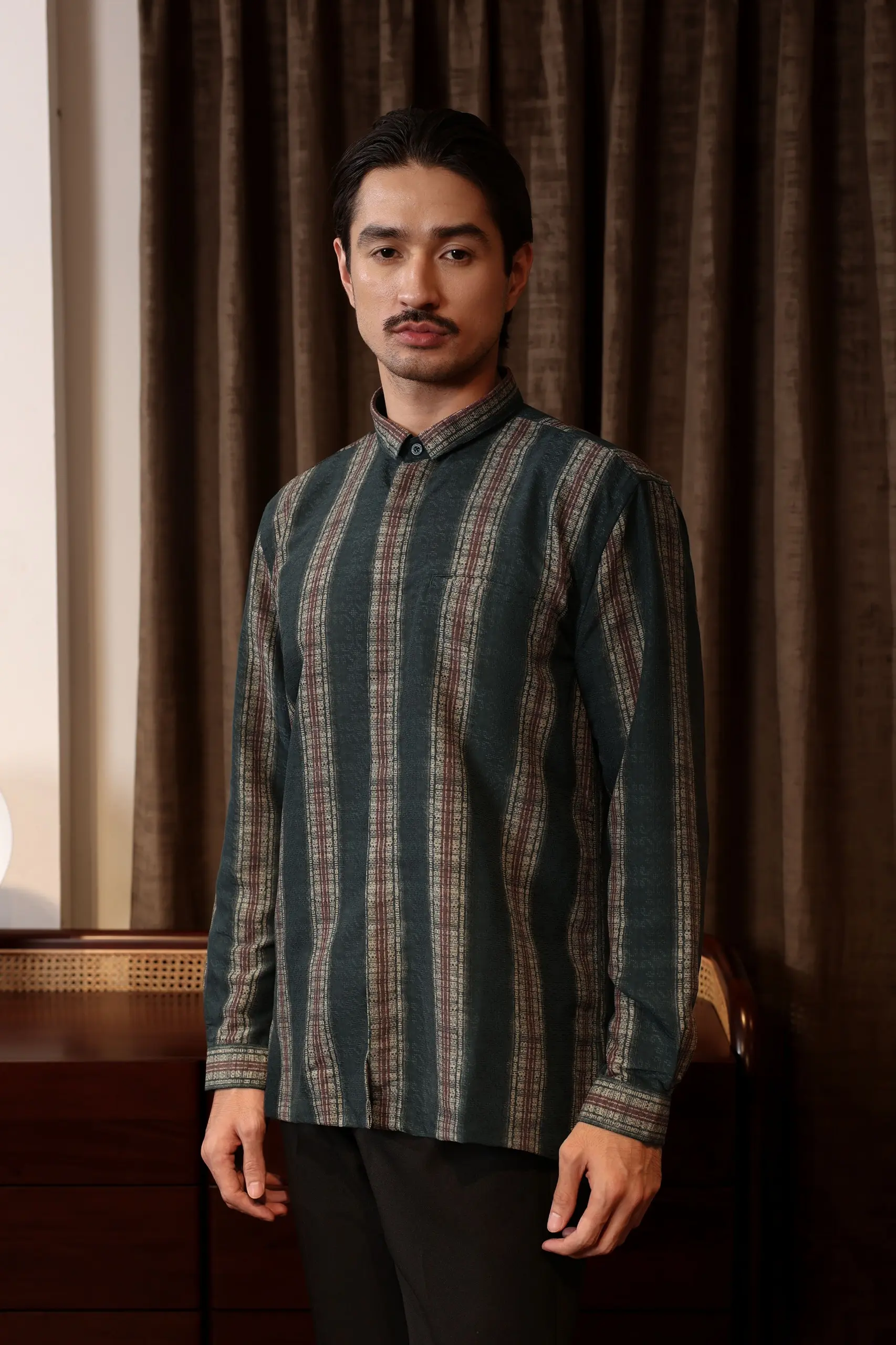 Serasi Shirt Long Sleeve Emerald