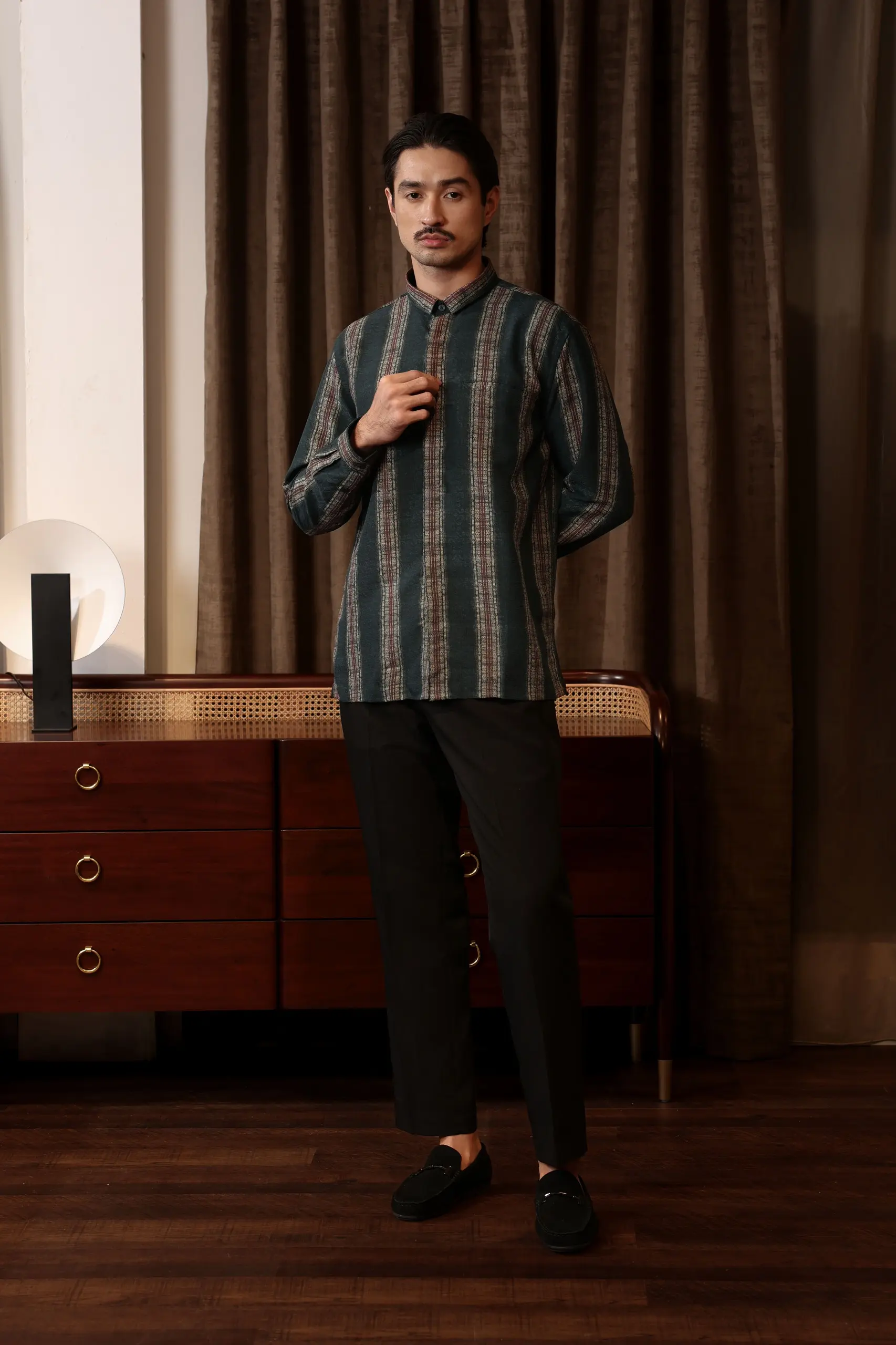 Serasi Shirt Long Sleeve Emerald