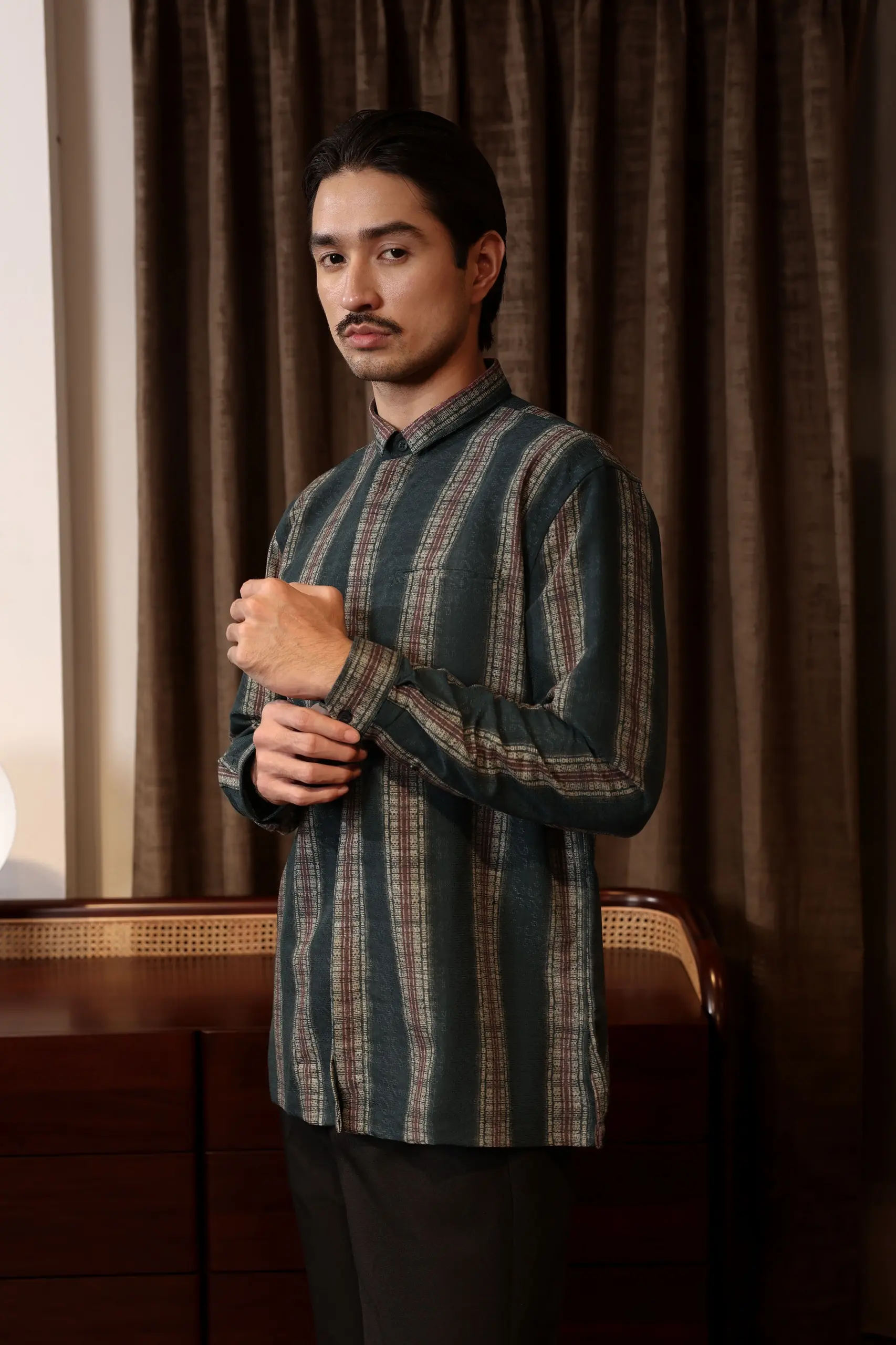 Serasi Shirt Long Sleeve Emerald