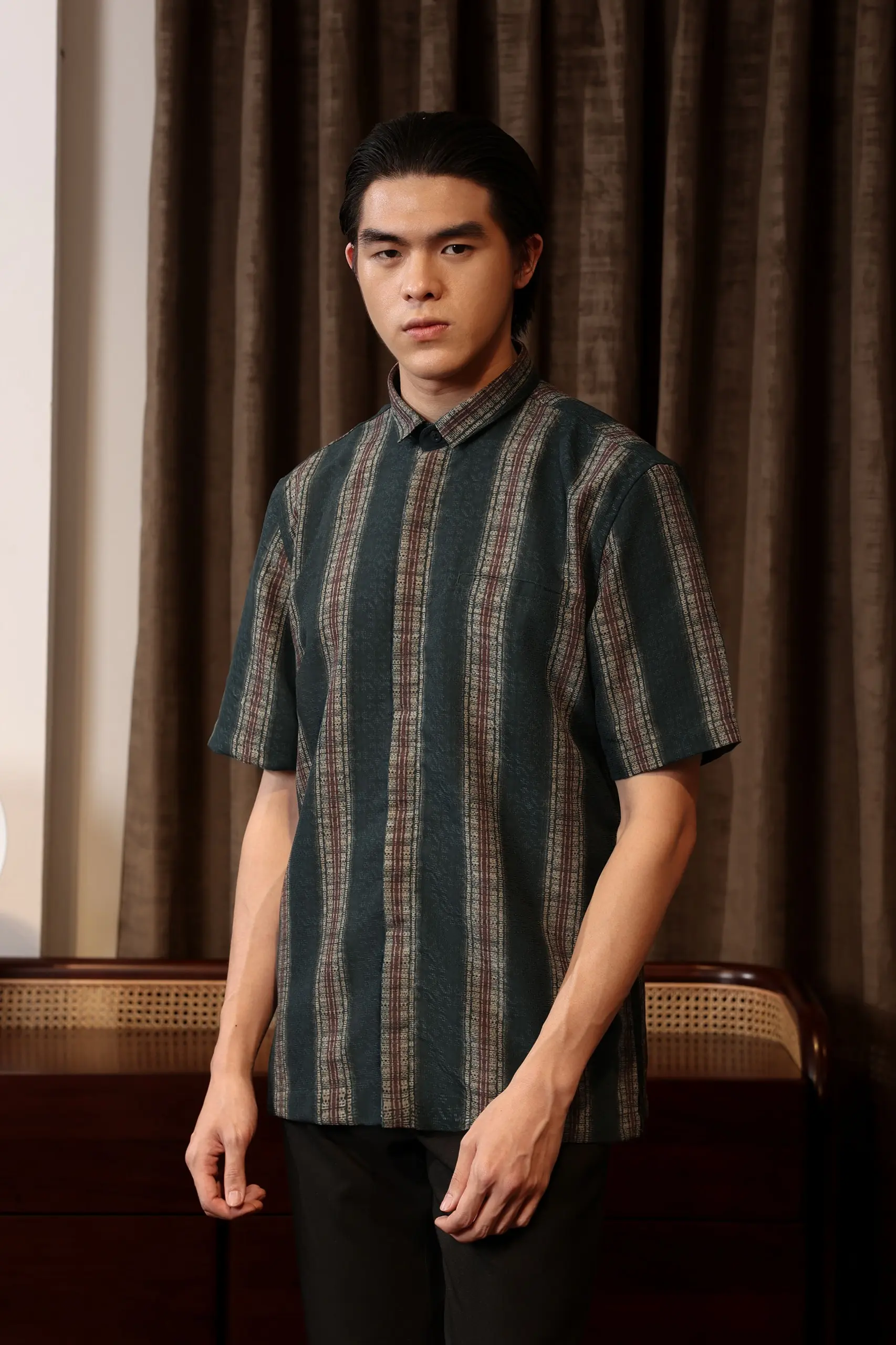 Serasi Shirt Short Sleeve Emerald