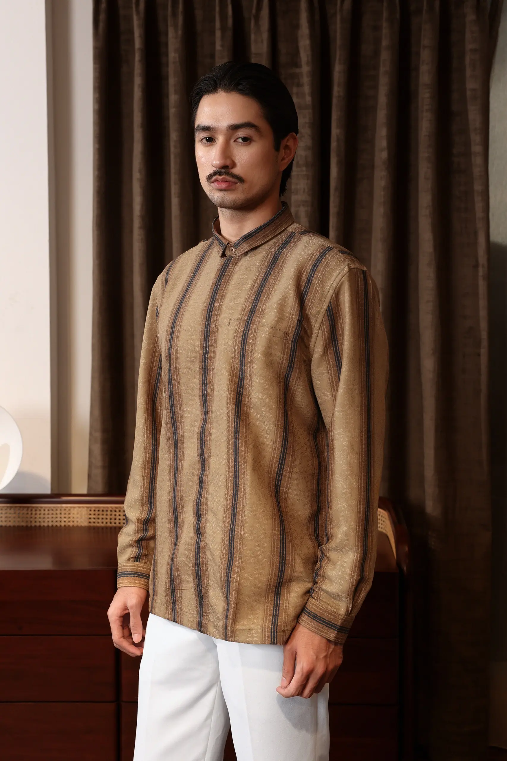 Serasi Shirt Long Sleeve Bronze