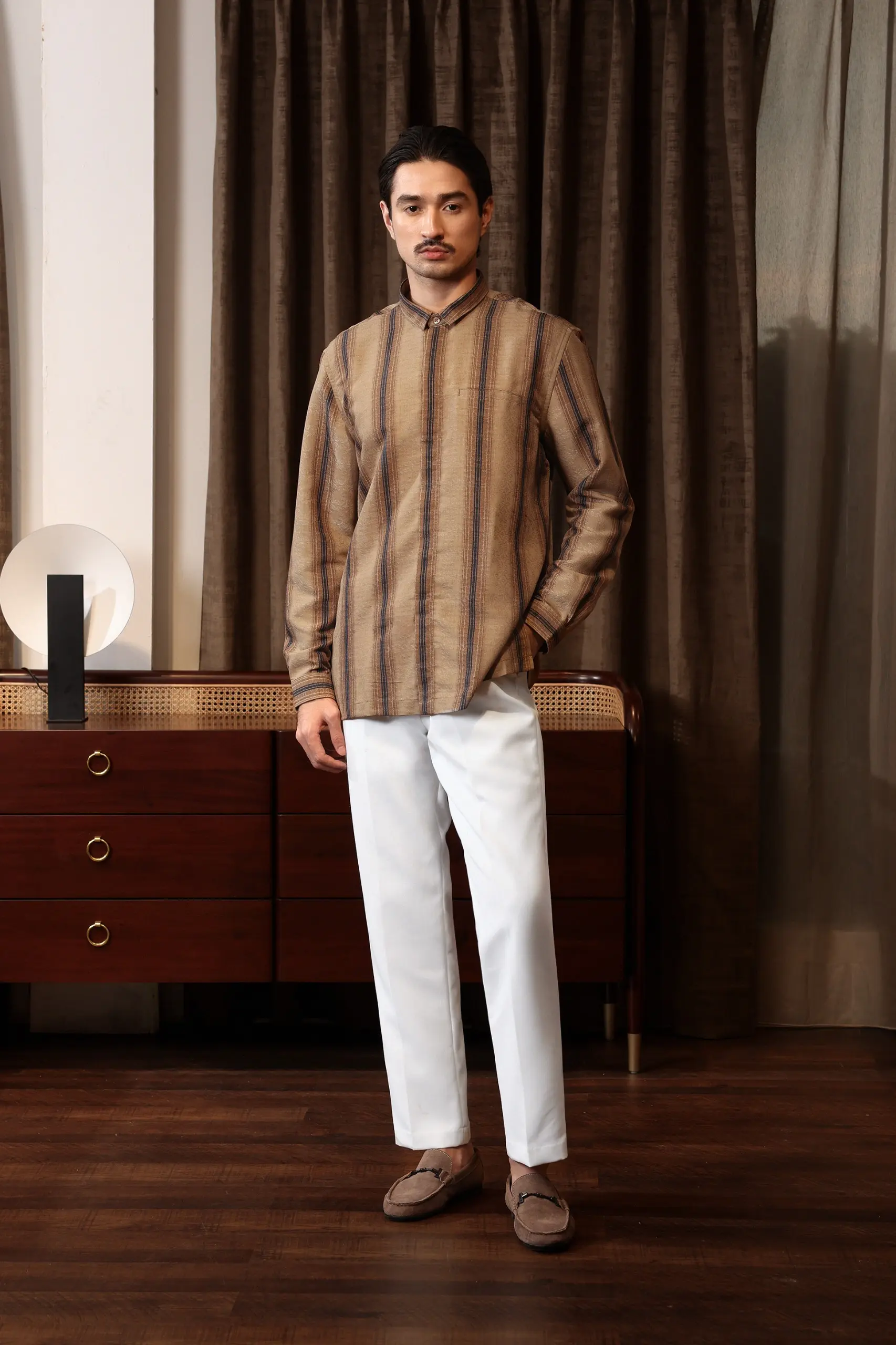 Serasi Shirt Long Sleeve Bronze