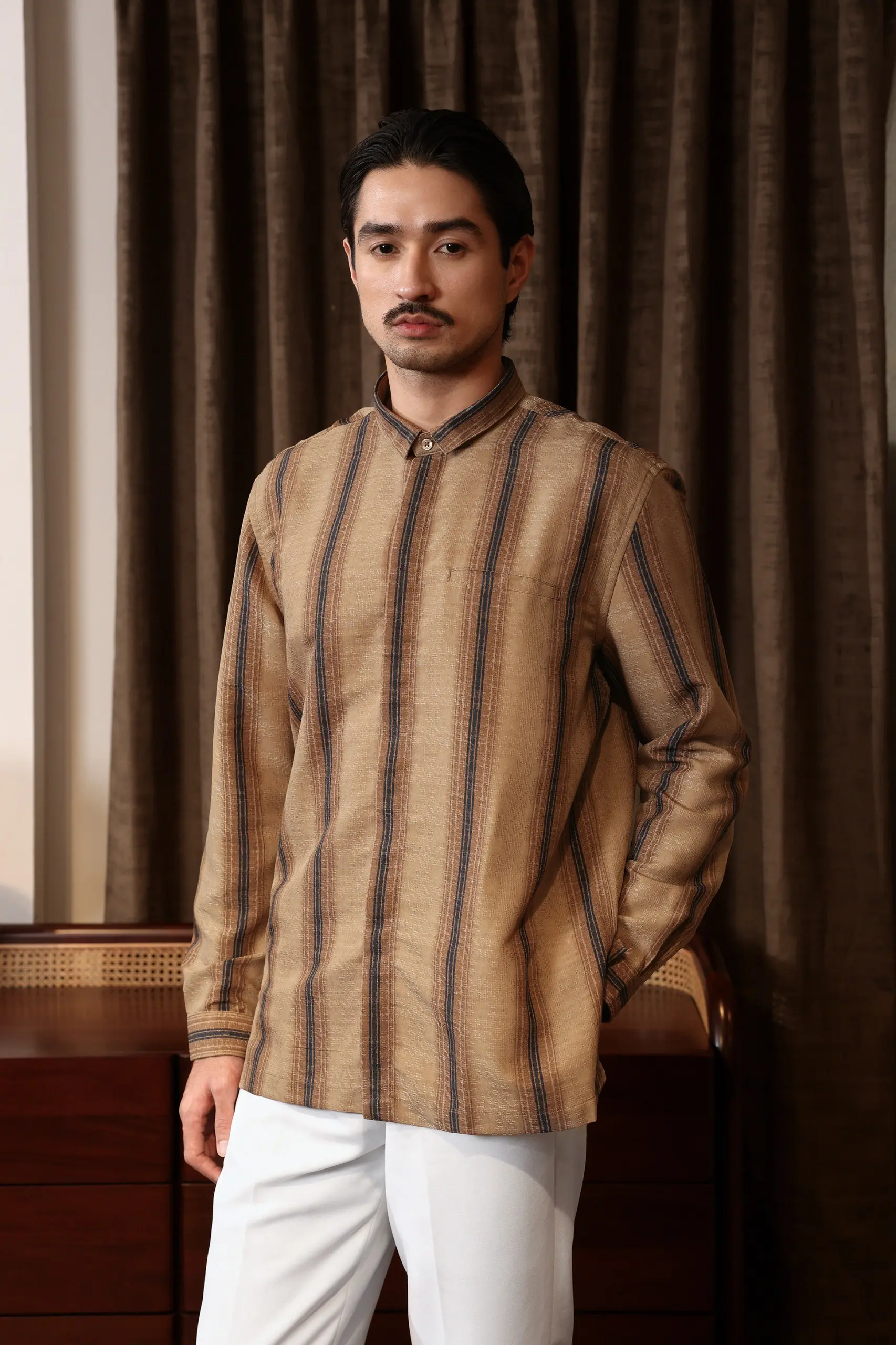 Serasi Shirt Long Sleeve Bronze