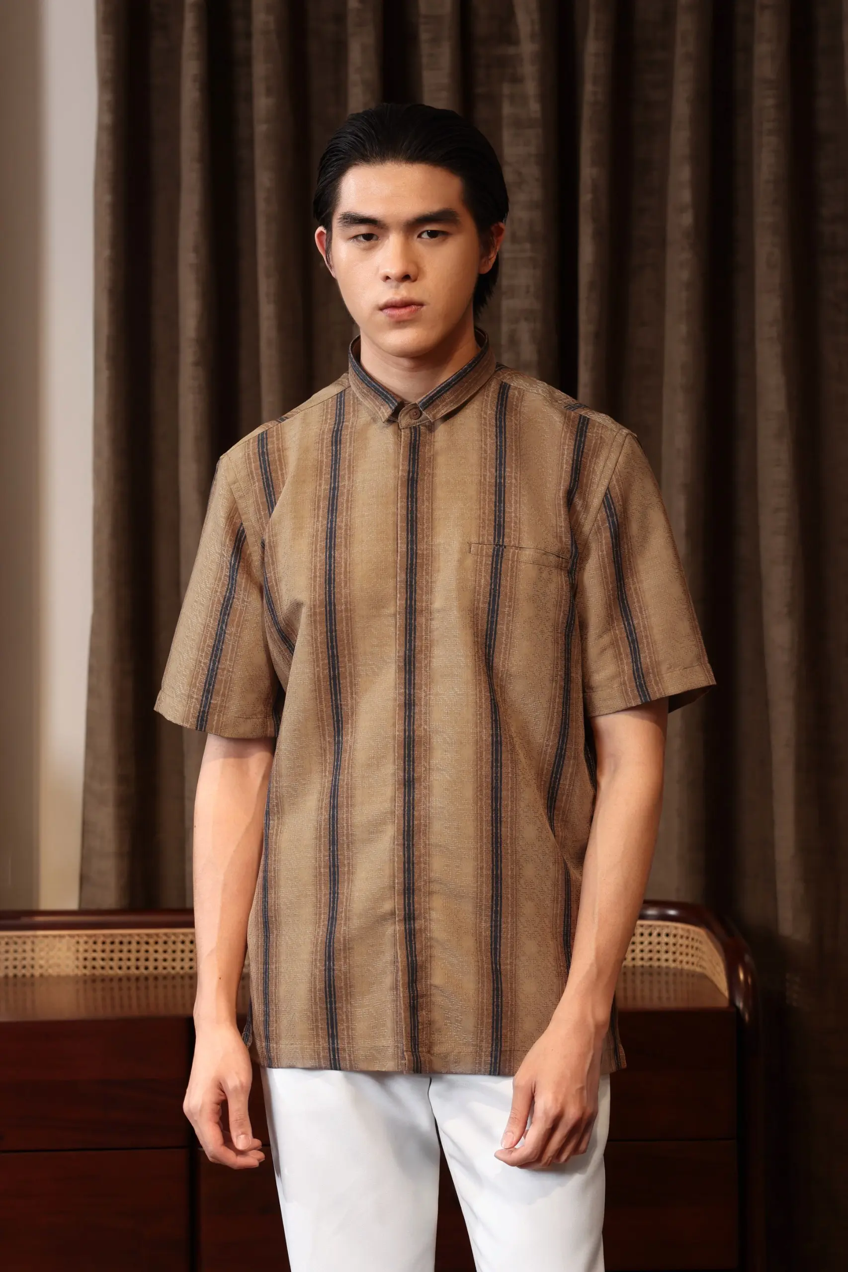 Serasi Shirt Short Sleeve Bronze