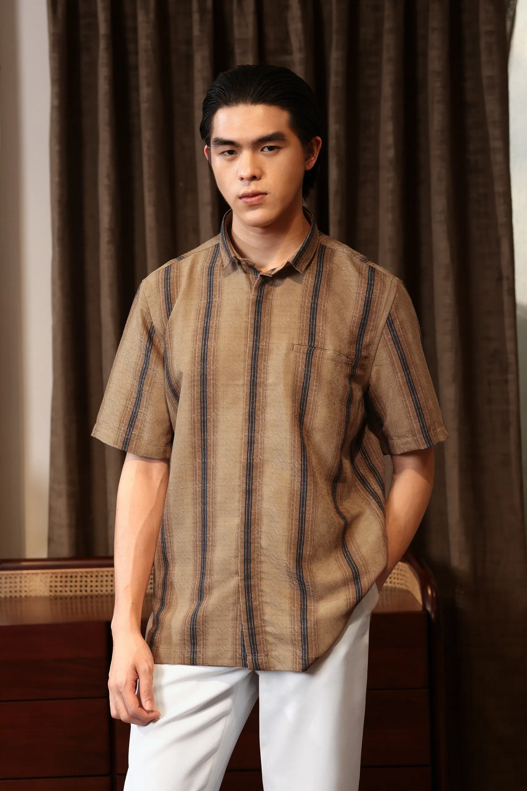 Serasi Shirt Short Sleeve Bronze
