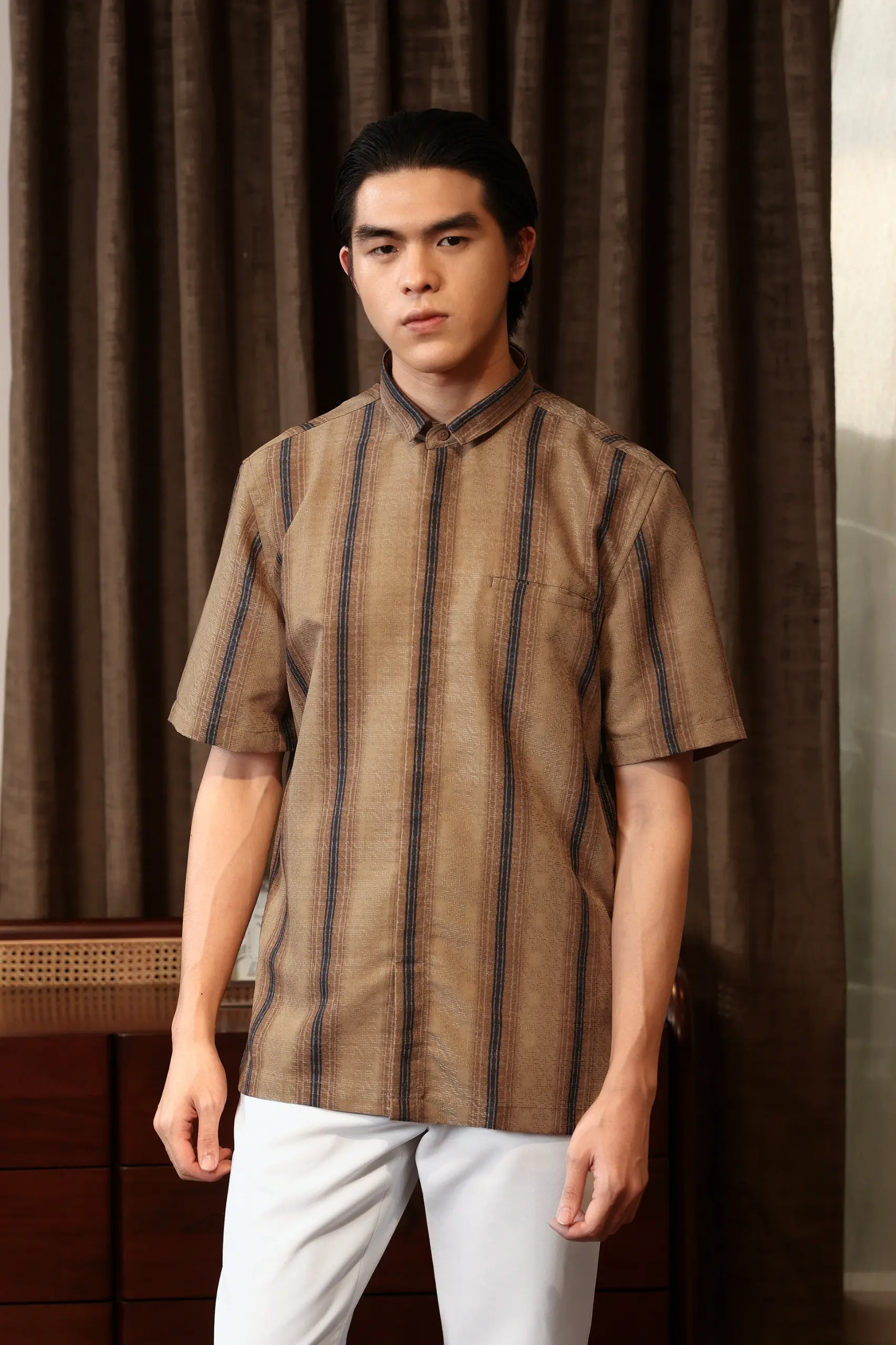 Serasi Shirt Short Sleeve Bronze
