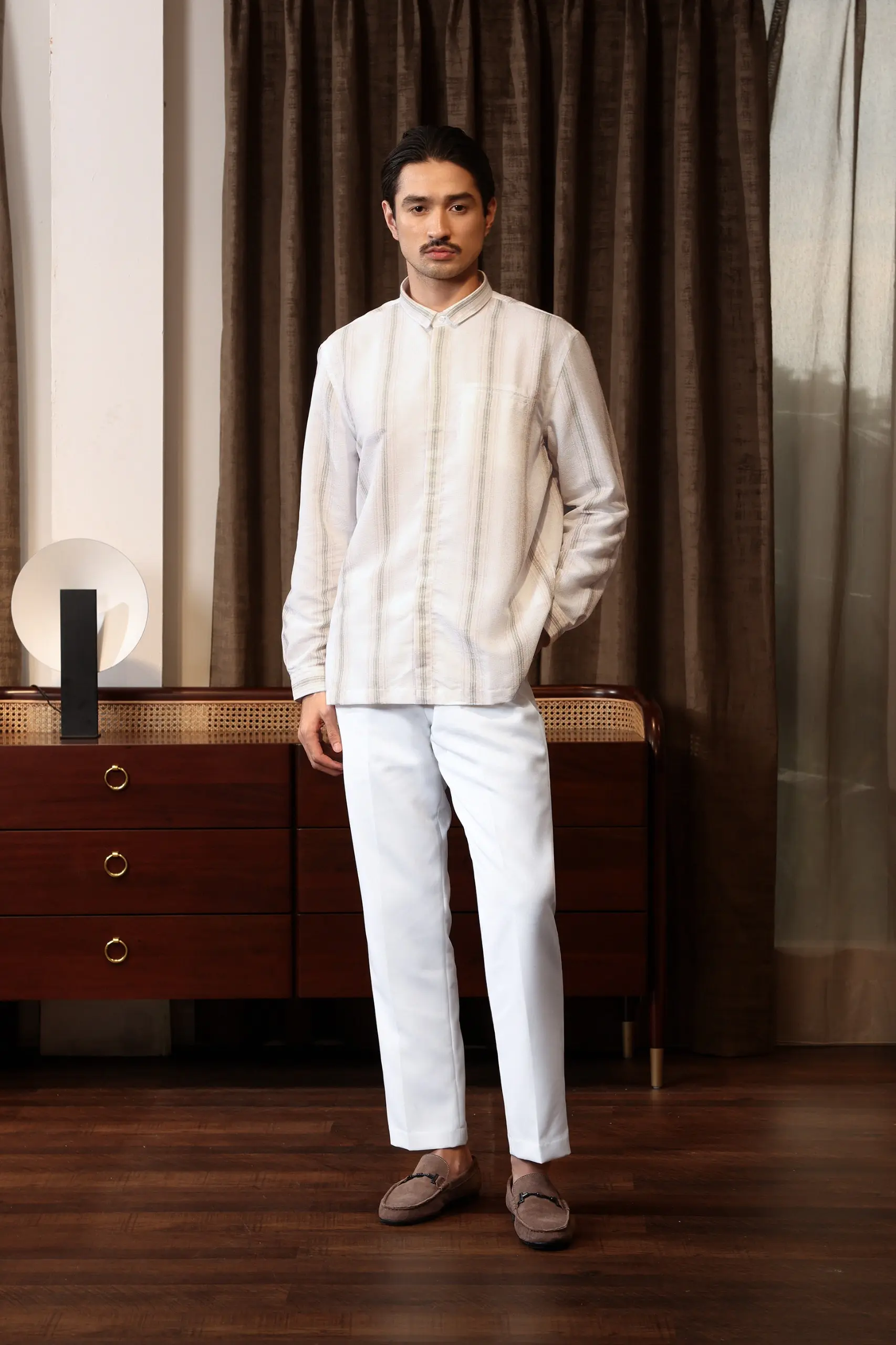 Serasi Shirt Long Sleeve Coral