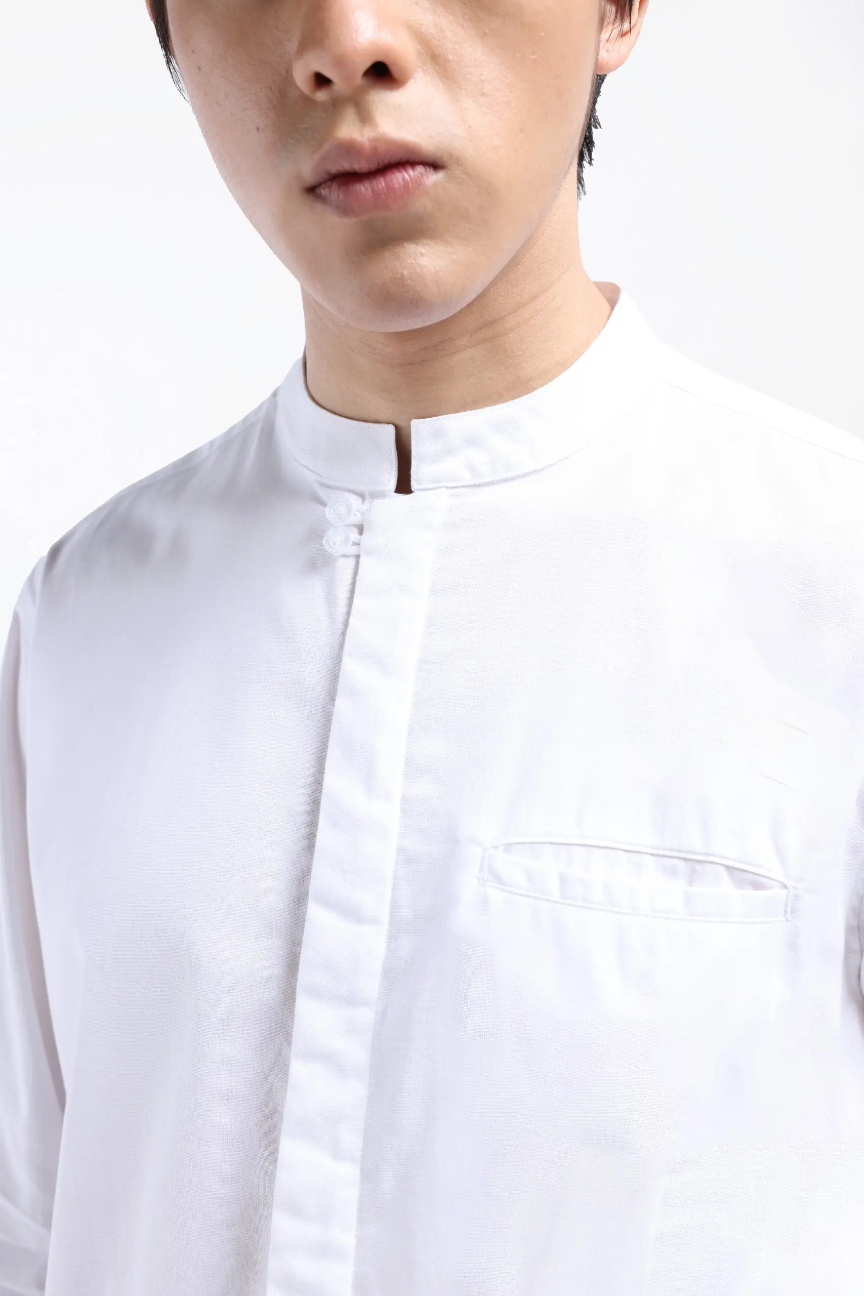 Sydar Linen Shirt Long Sleeve White
