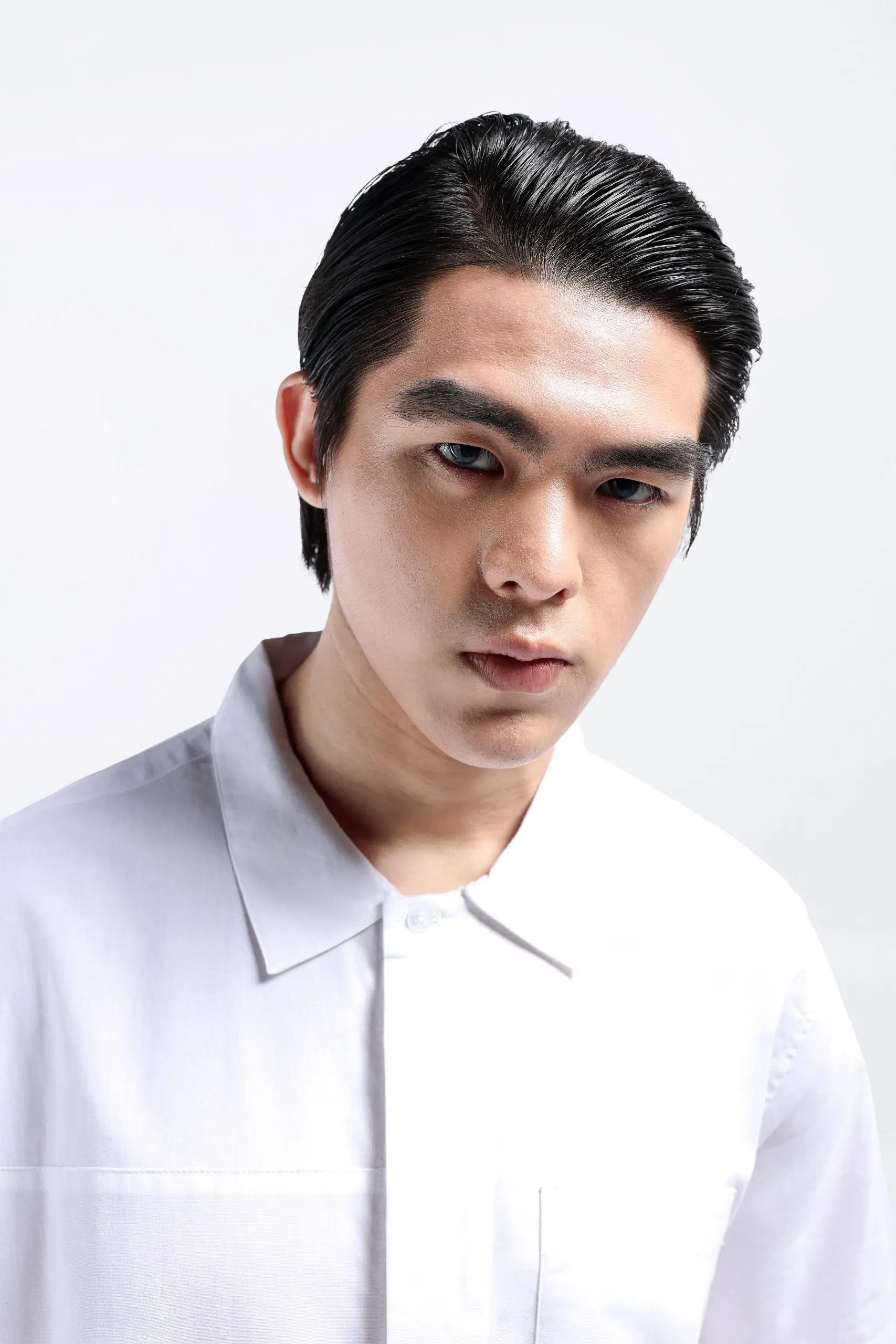 Dadvar Linen Shirt Short Sleeve White