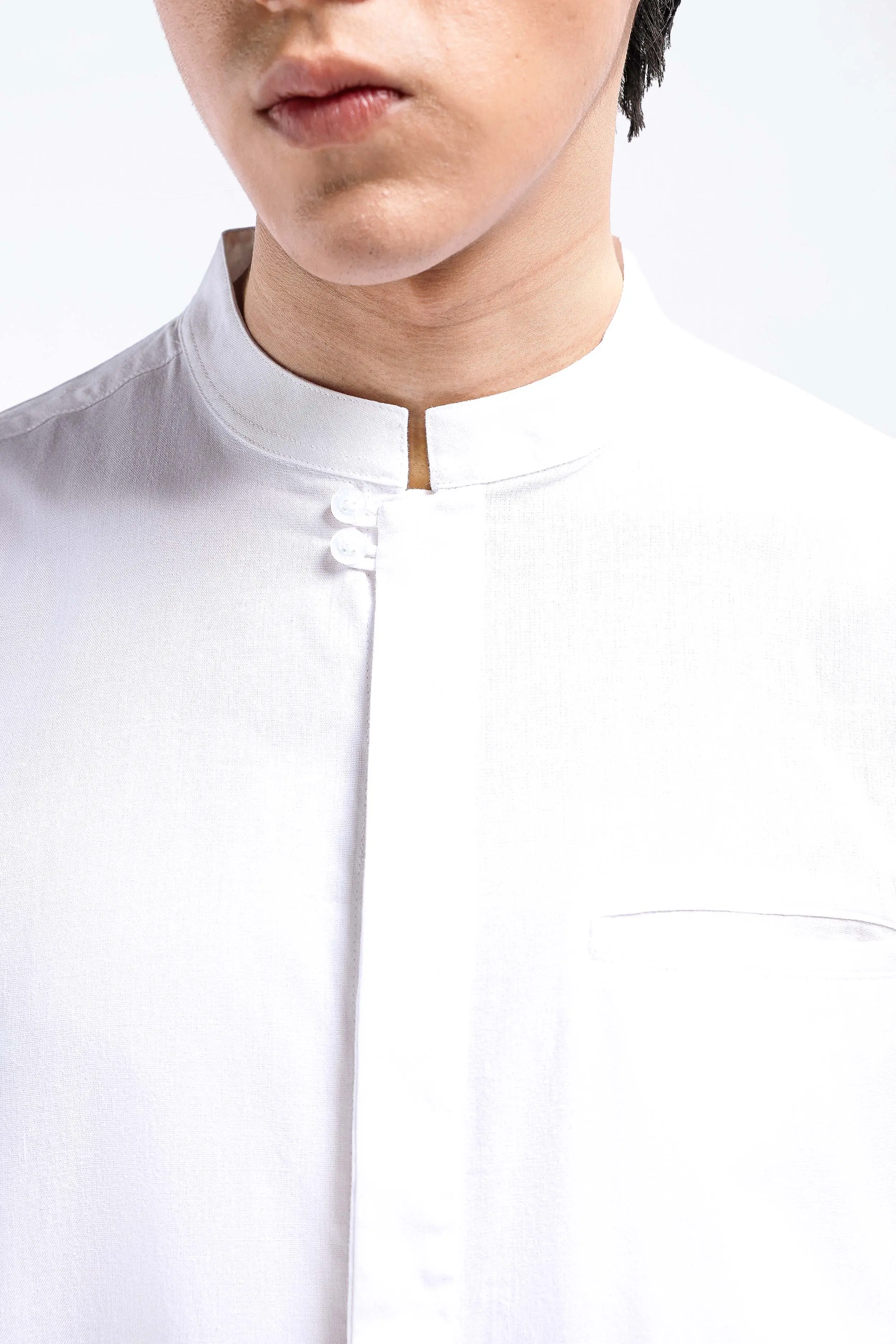 Sydar Linen Shirt Short Sleeve White