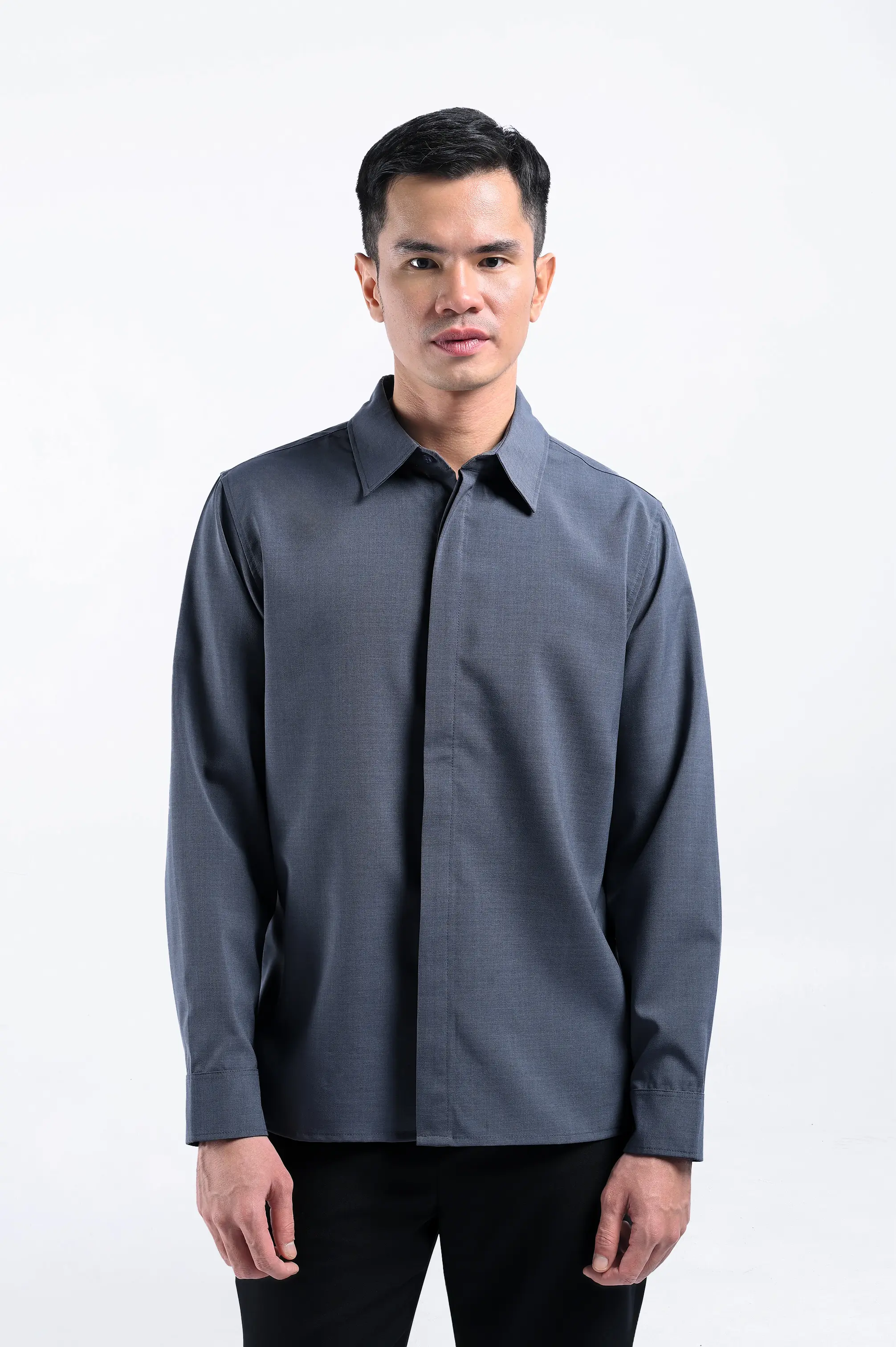 Drafest Shirt Long Sleeve Grey